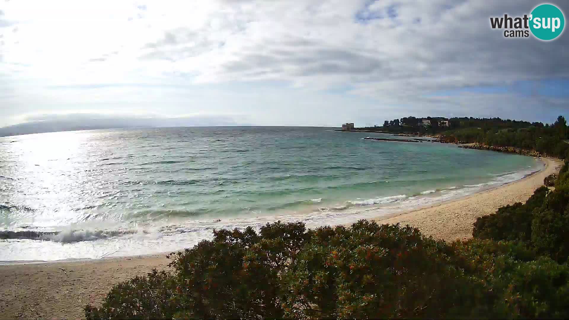 Webcam Lazzaretto beach | Alghero | Sardinia
