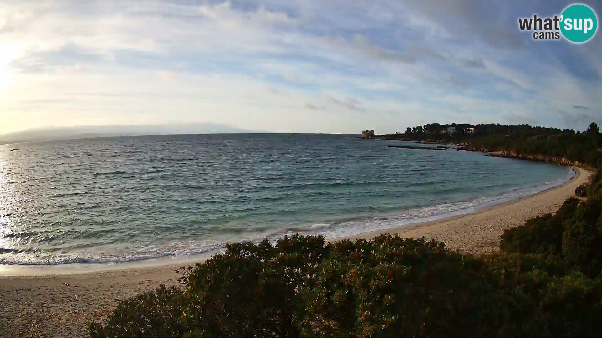 Web kamera plaža Lazzaretto | Alghero | Sardinija