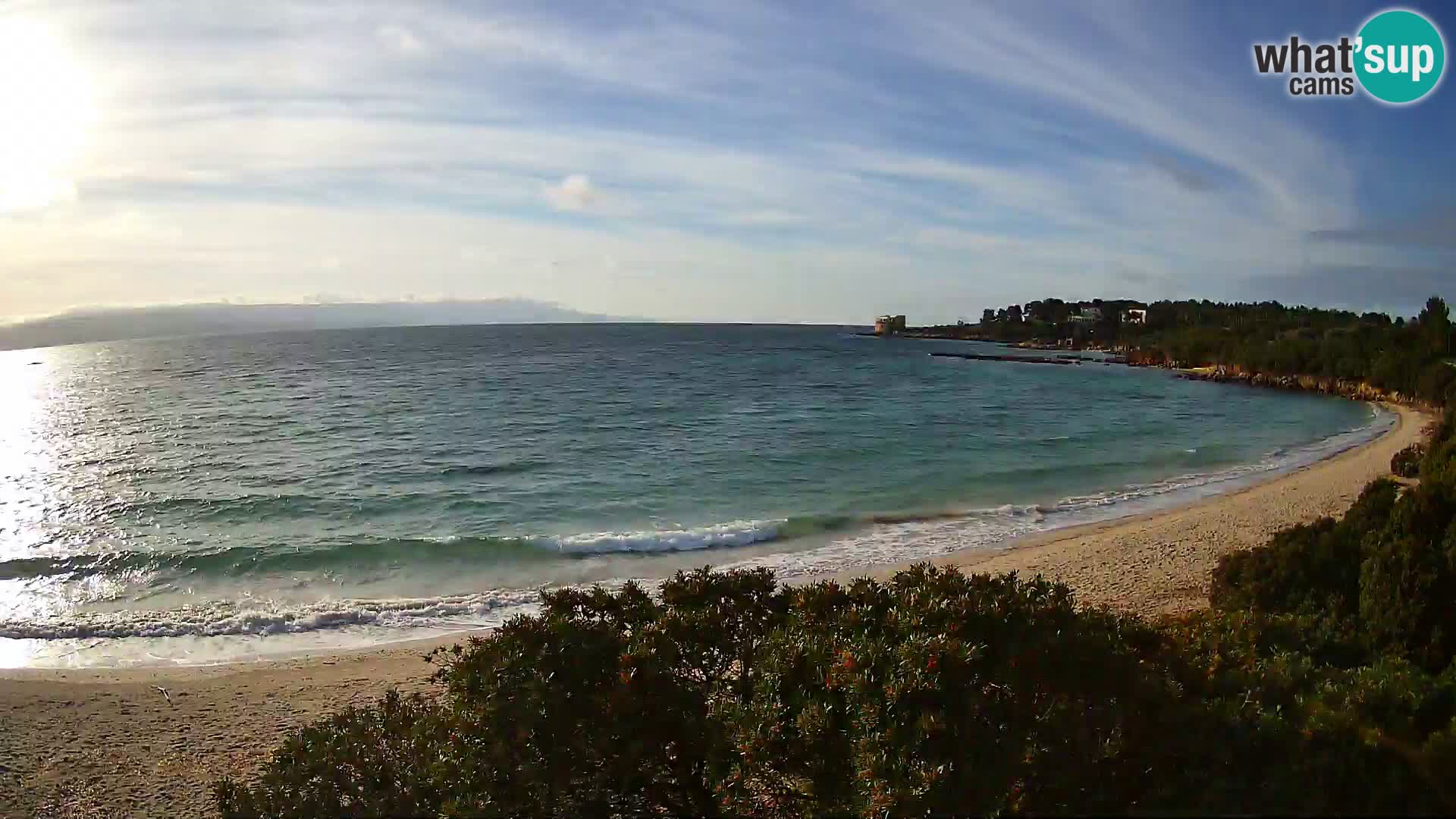 Webcam Lazzaretto Strand | Alghero | Sardinien