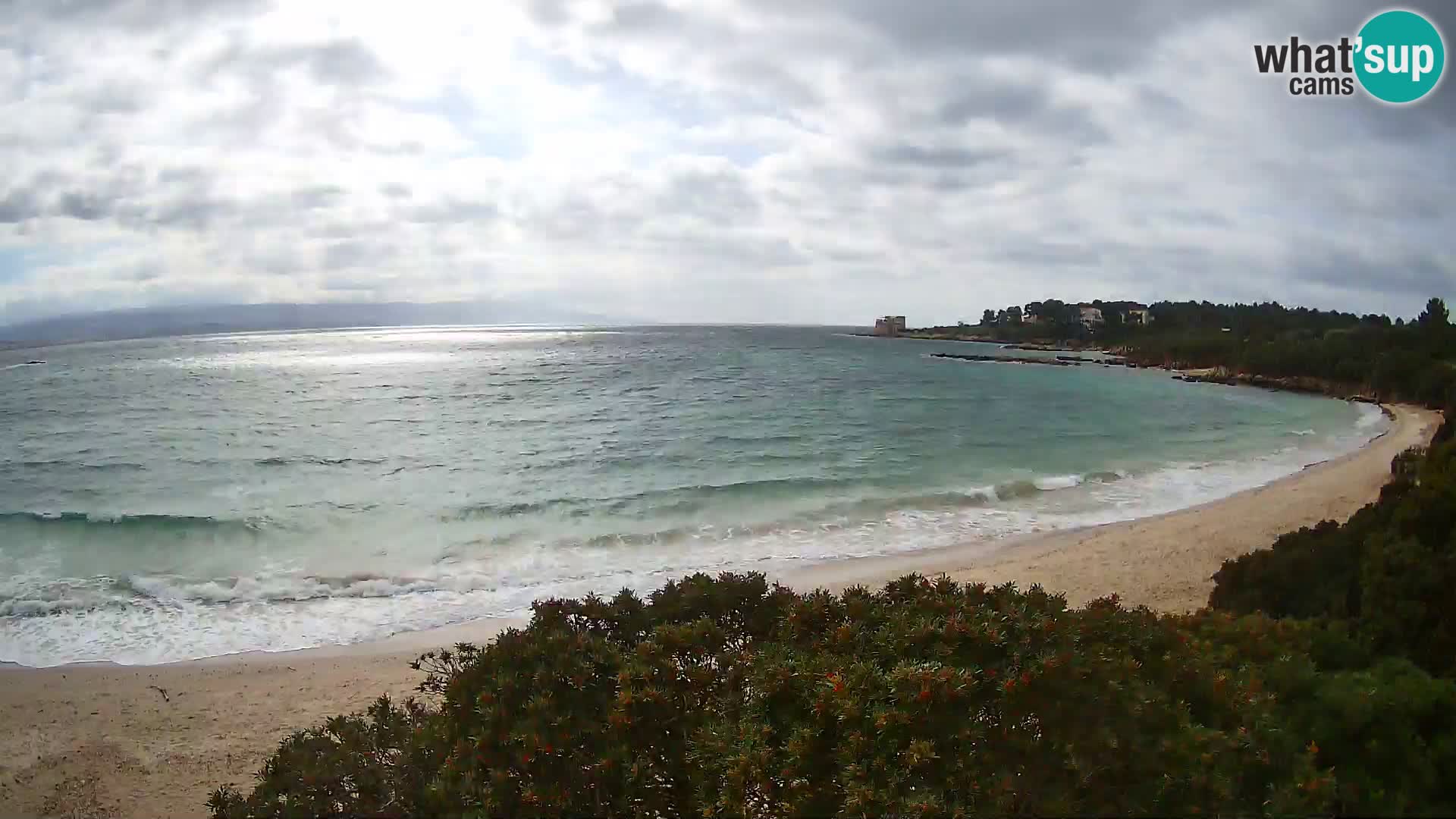 Webcam Lazzaretto Strand | Alghero | Sardinien