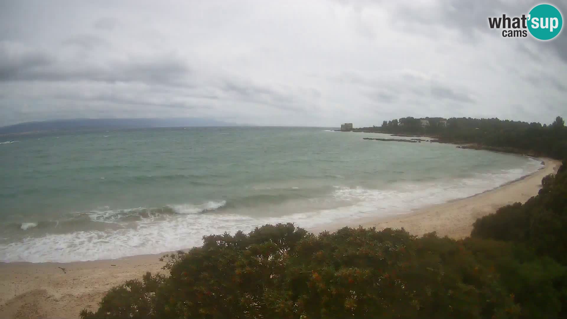 Plage Lazzaretto livecam | Alghero | Sardaigne