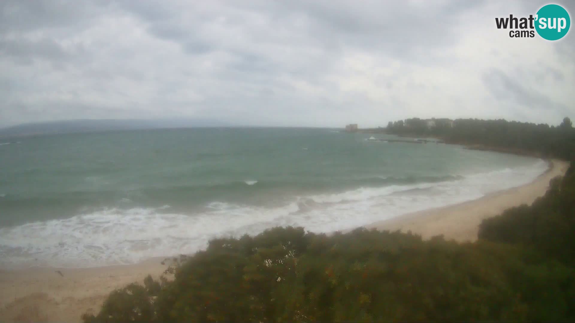 Webcam Lazzaretto Strand | Alghero | Sardinien