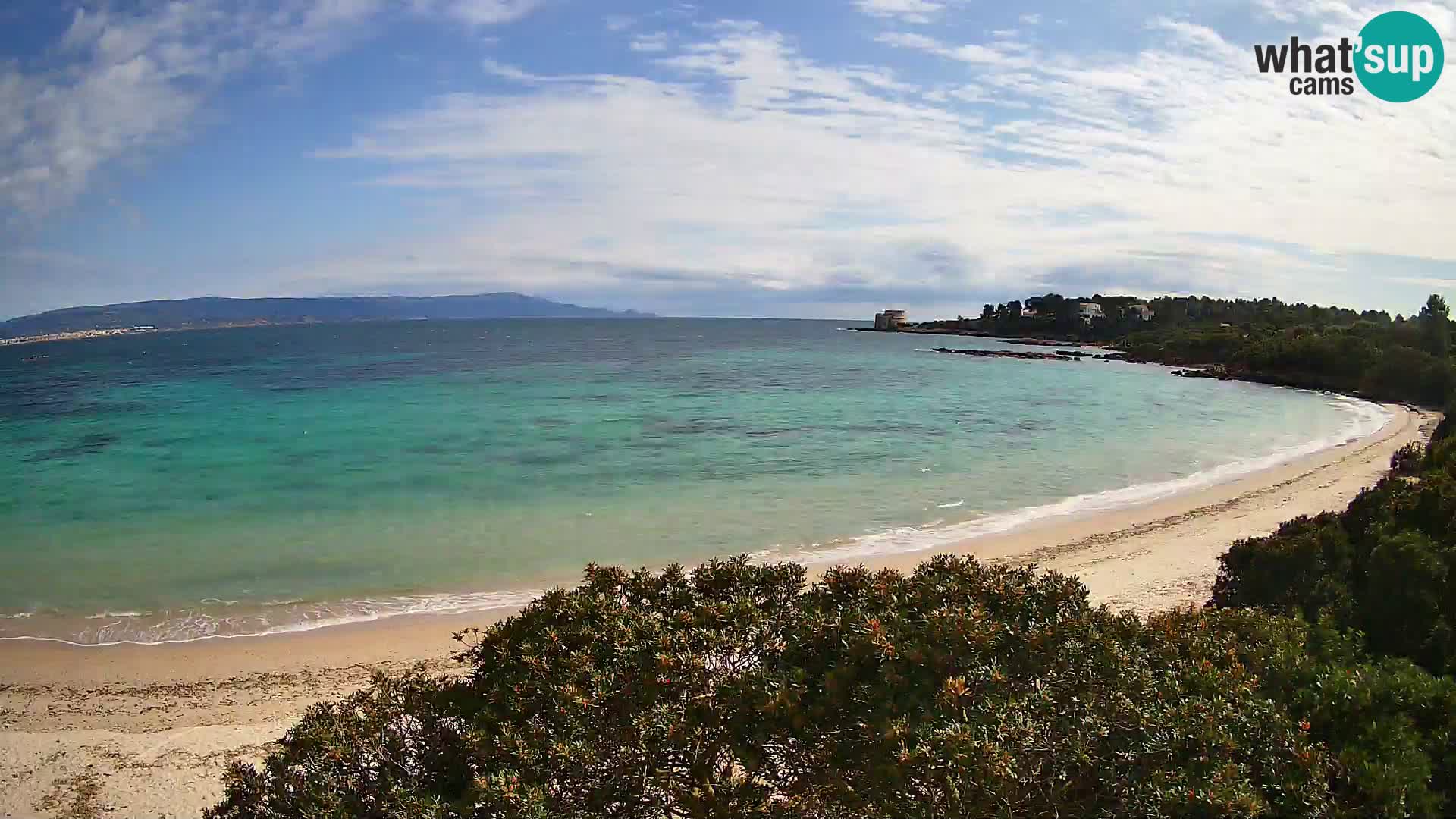 Webcam spiaggia Lazzaretto | Alghero | Sardegna