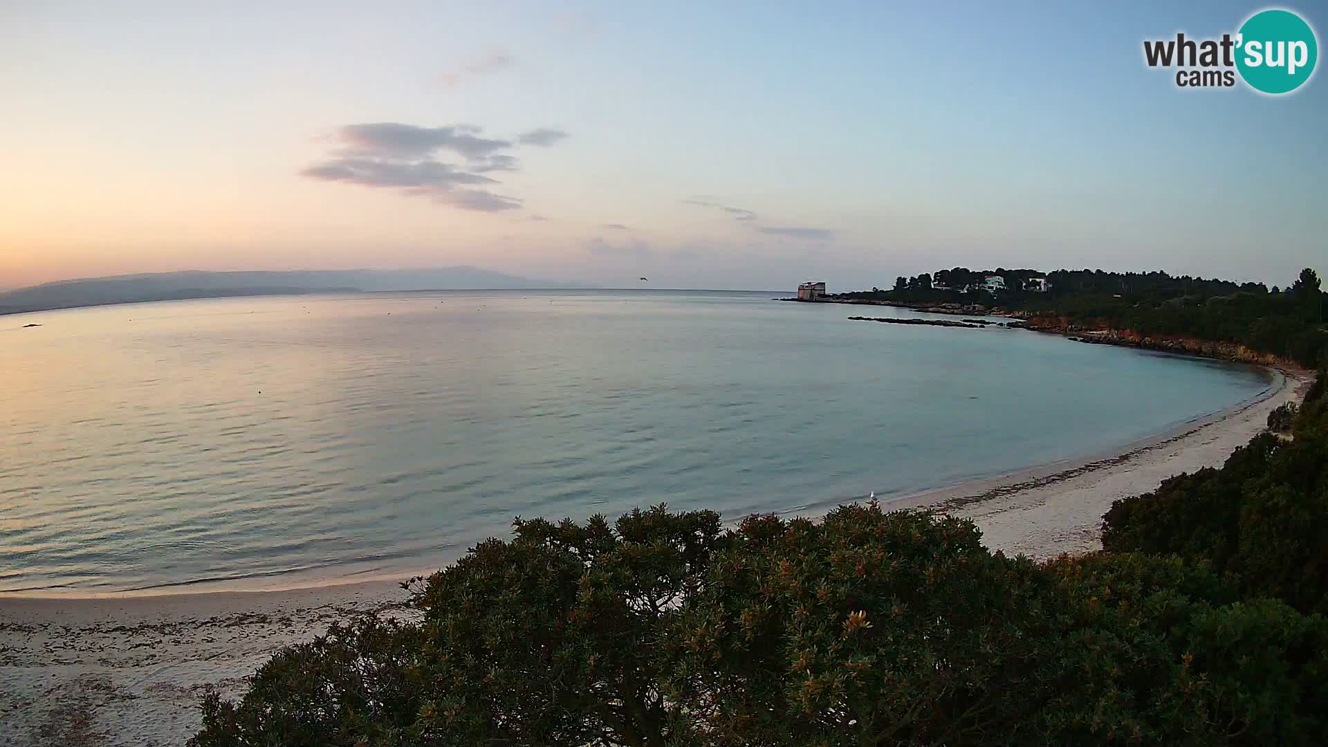 Kamera plaža Lazzaretto | Alghero | Sardinija