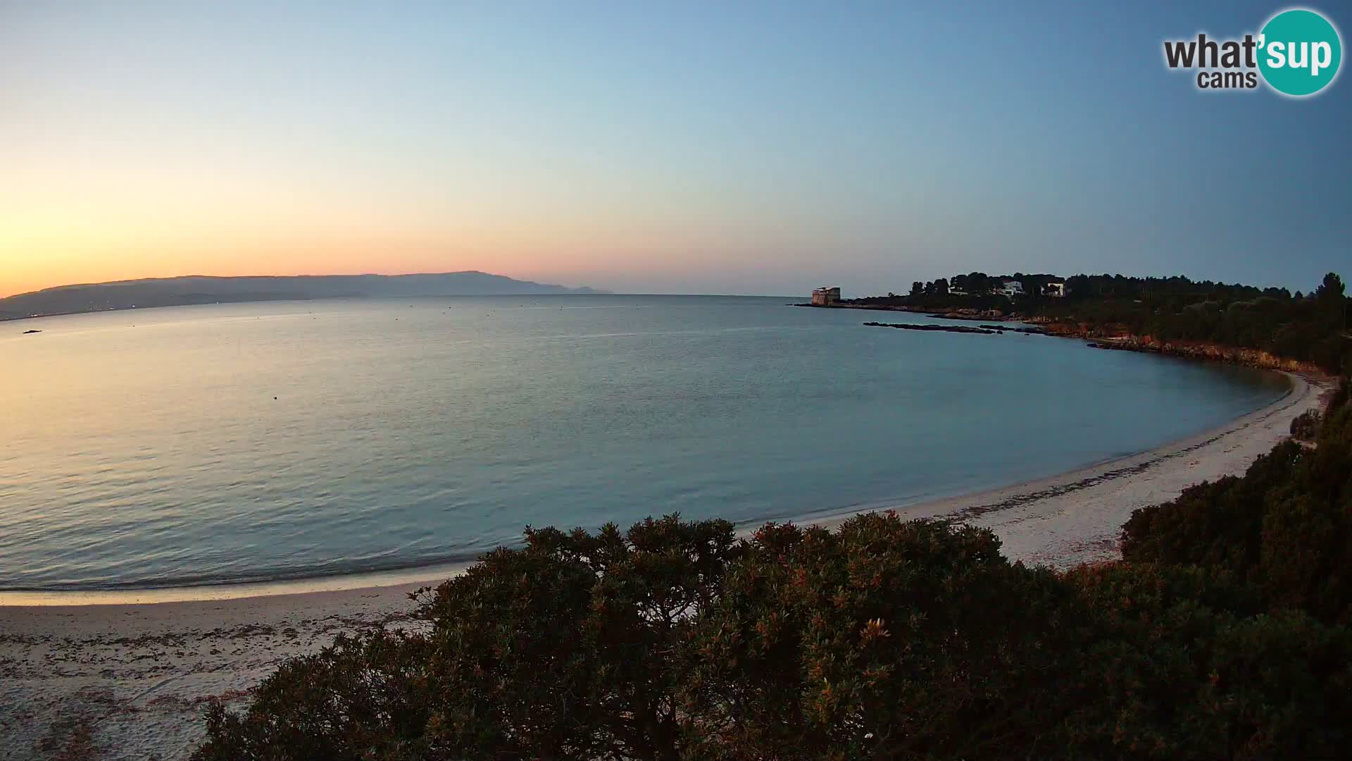 Web kamera plaža Lazzaretto | Alghero | Sardinija