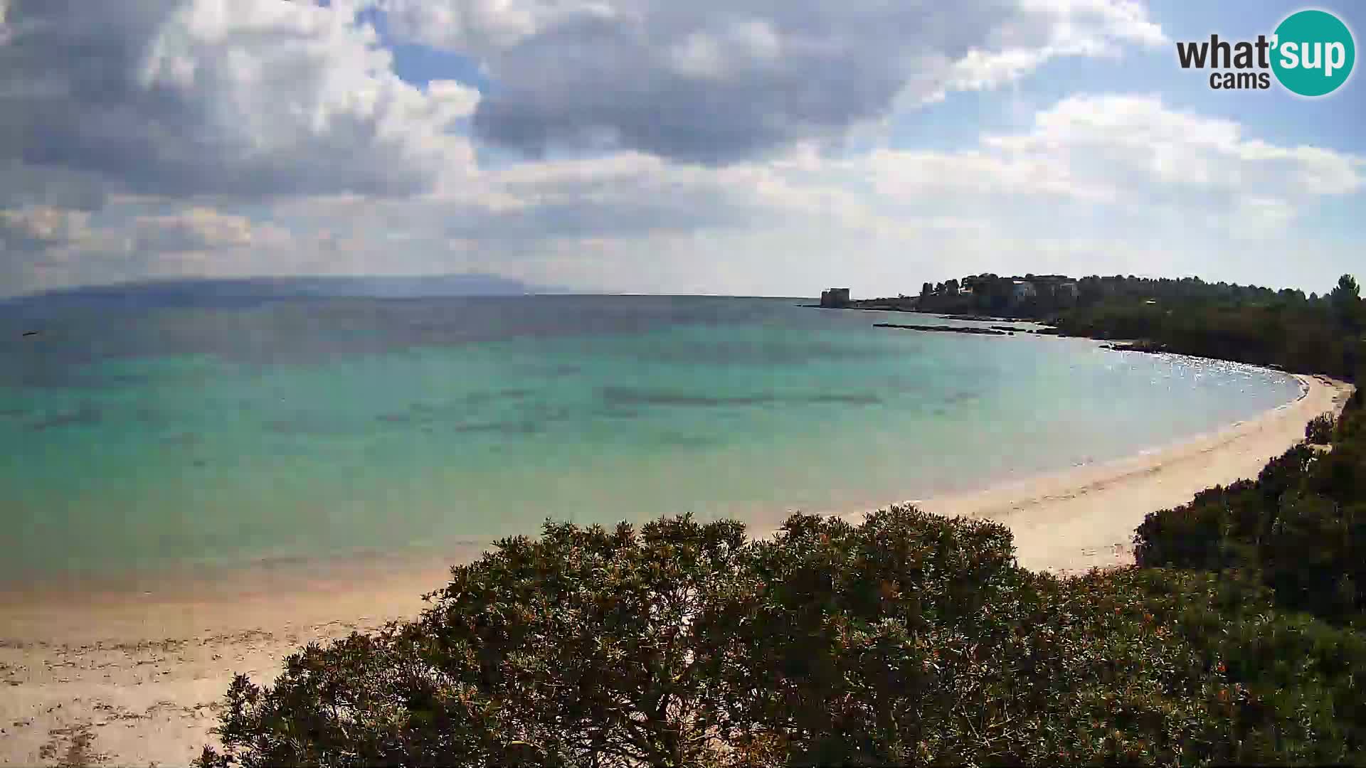 Webcam spiaggia Lazzaretto | Alghero | Sardegna