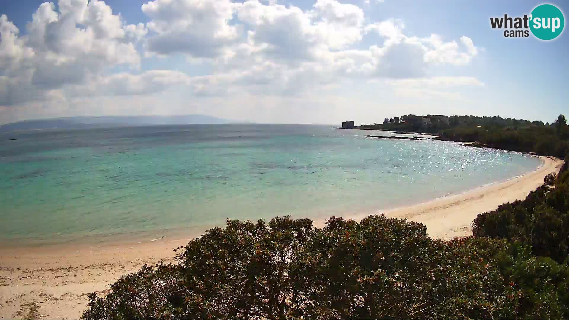Webcam Lazzaretto Strand | Alghero | Sardinien