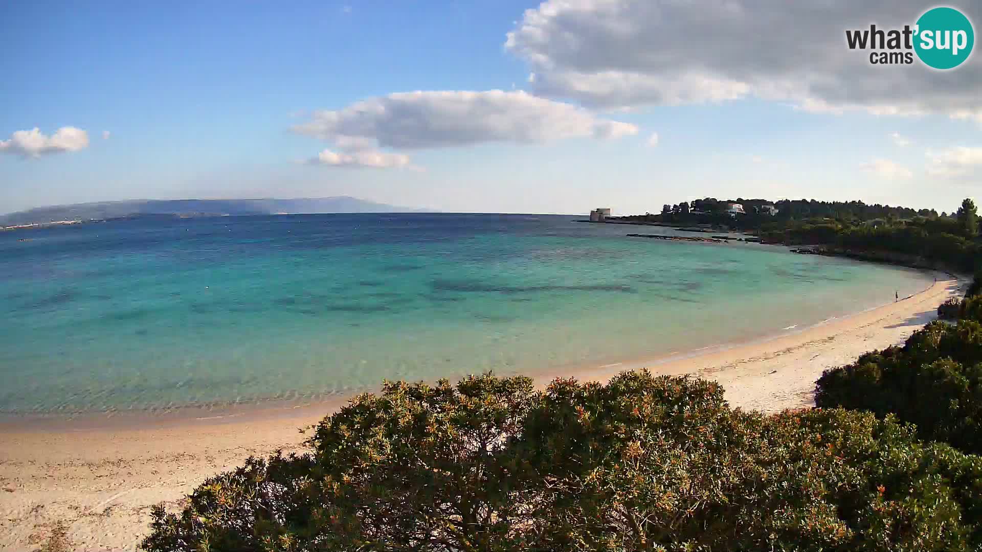 Plage Lazzaretto livecam | Alghero | Sardaigne