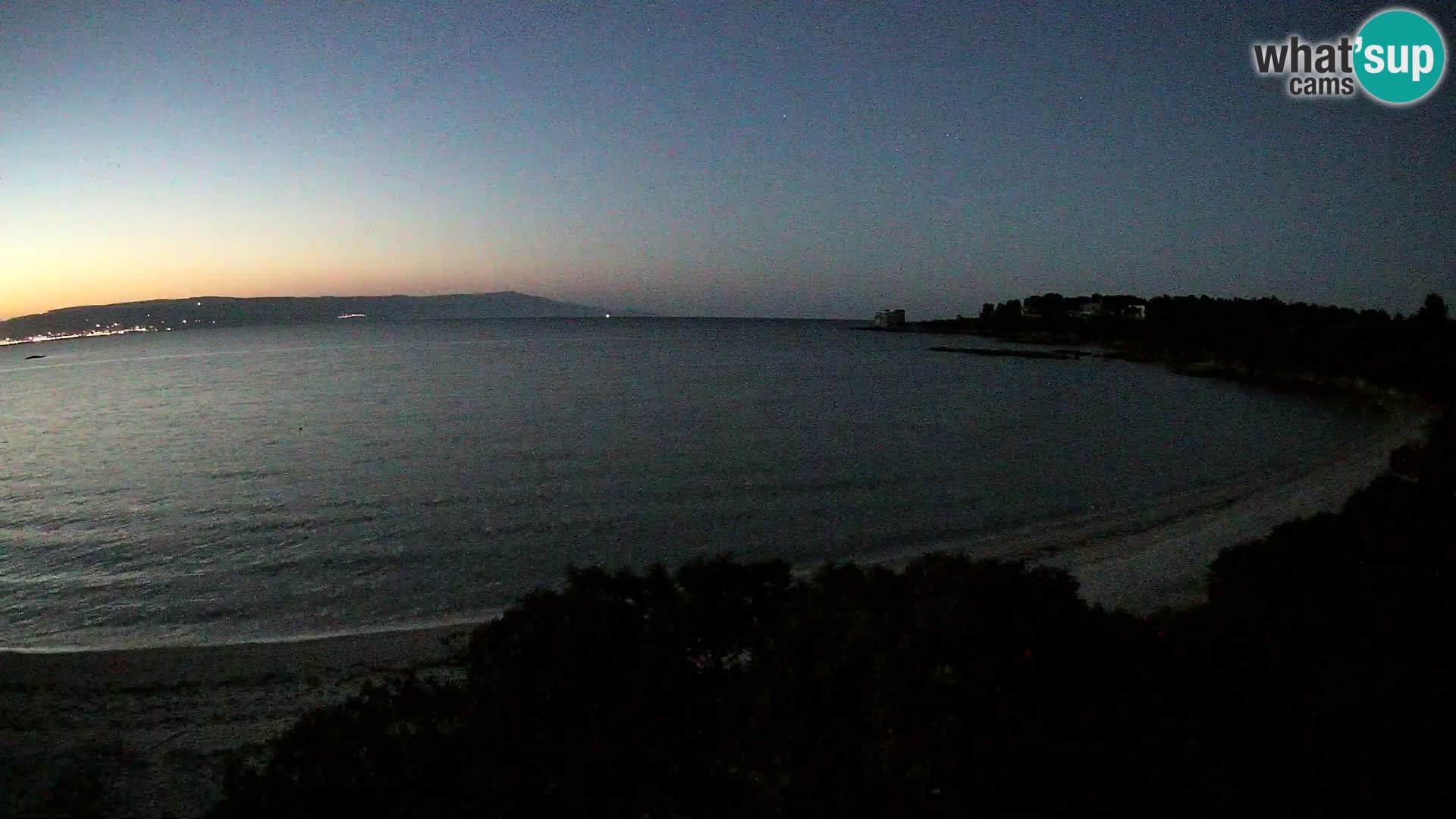 Plage Lazzaretto livecam | Alghero | Sardaigne
