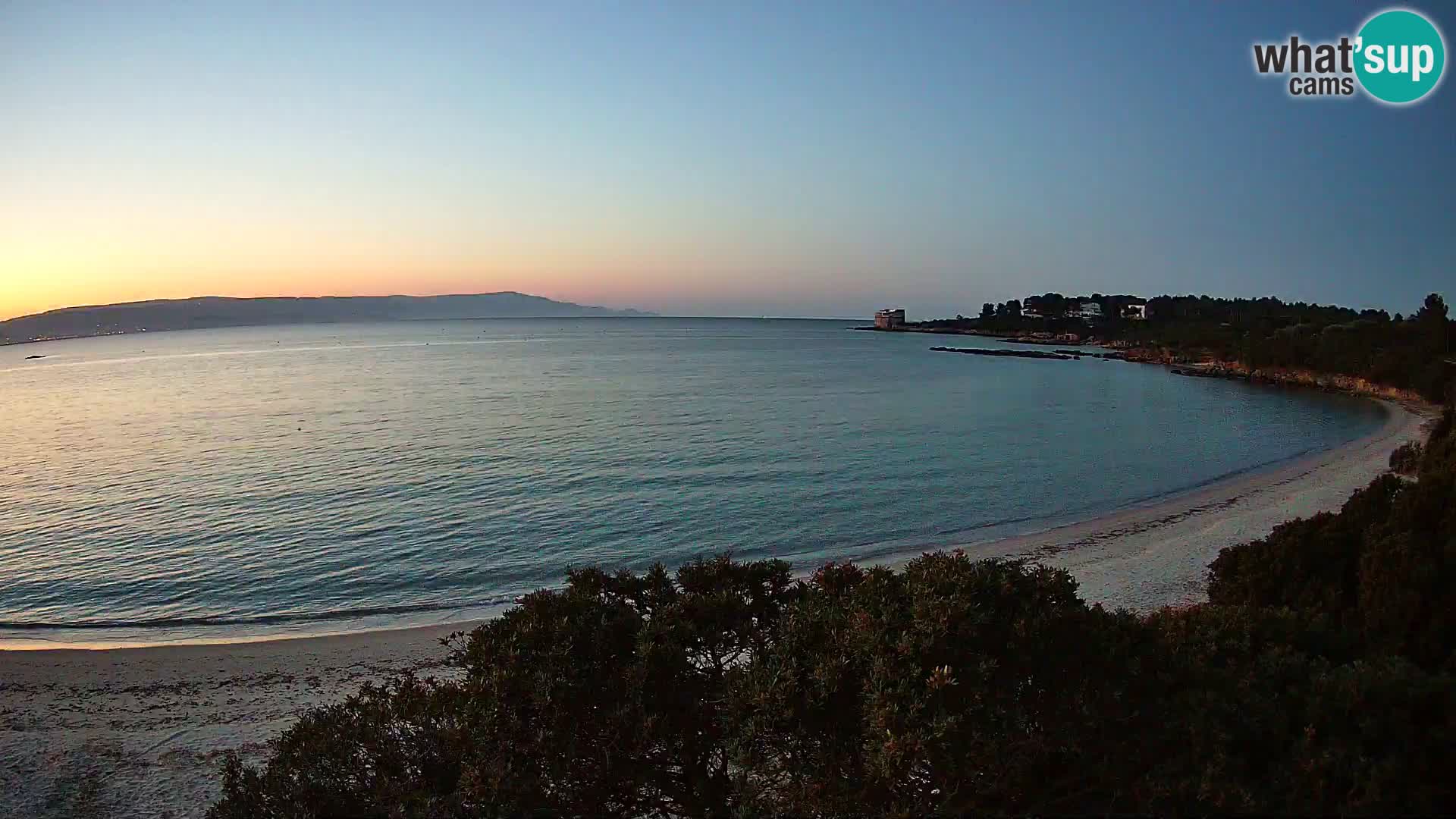 Plage Lazzaretto livecam | Alghero | Sardaigne
