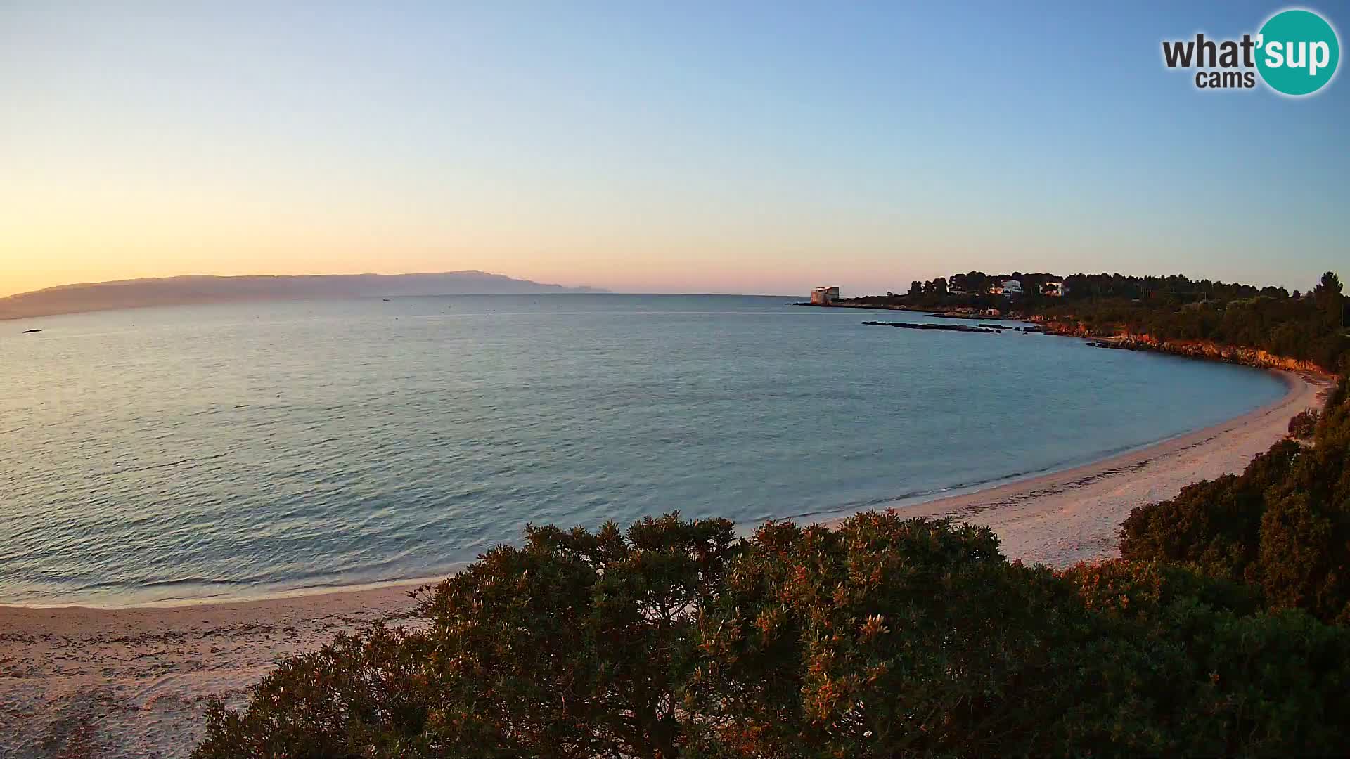 Webcam Lazzaretto beach | Alghero | Sardinia