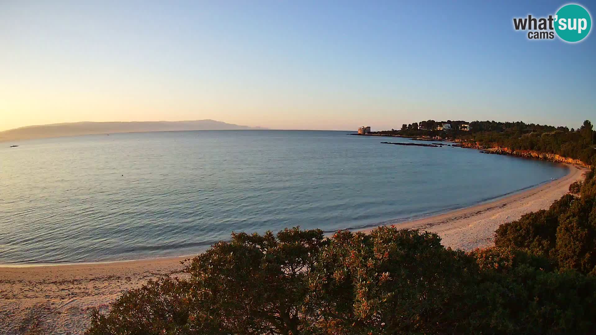 Webcam spiaggia Lazzaretto | Alghero | Sardegna