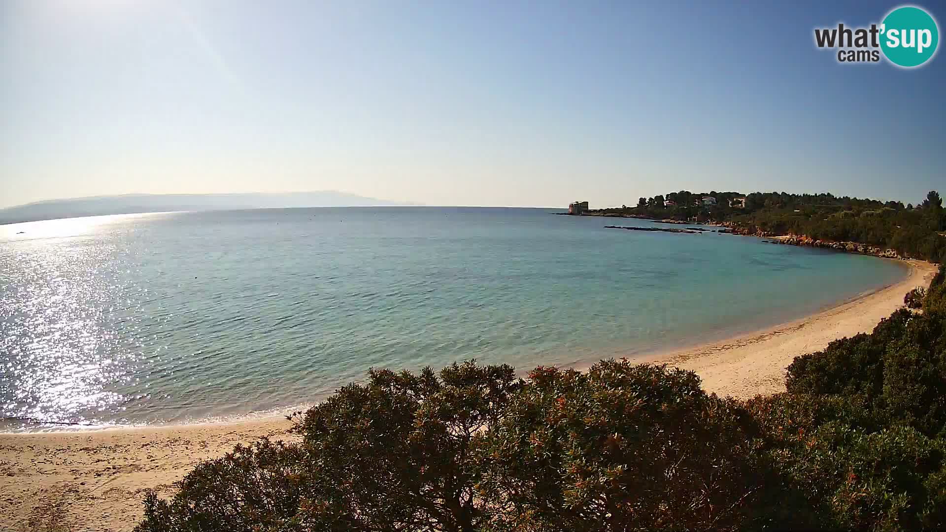 Webcam spiaggia Lazzaretto | Alghero | Sardegna