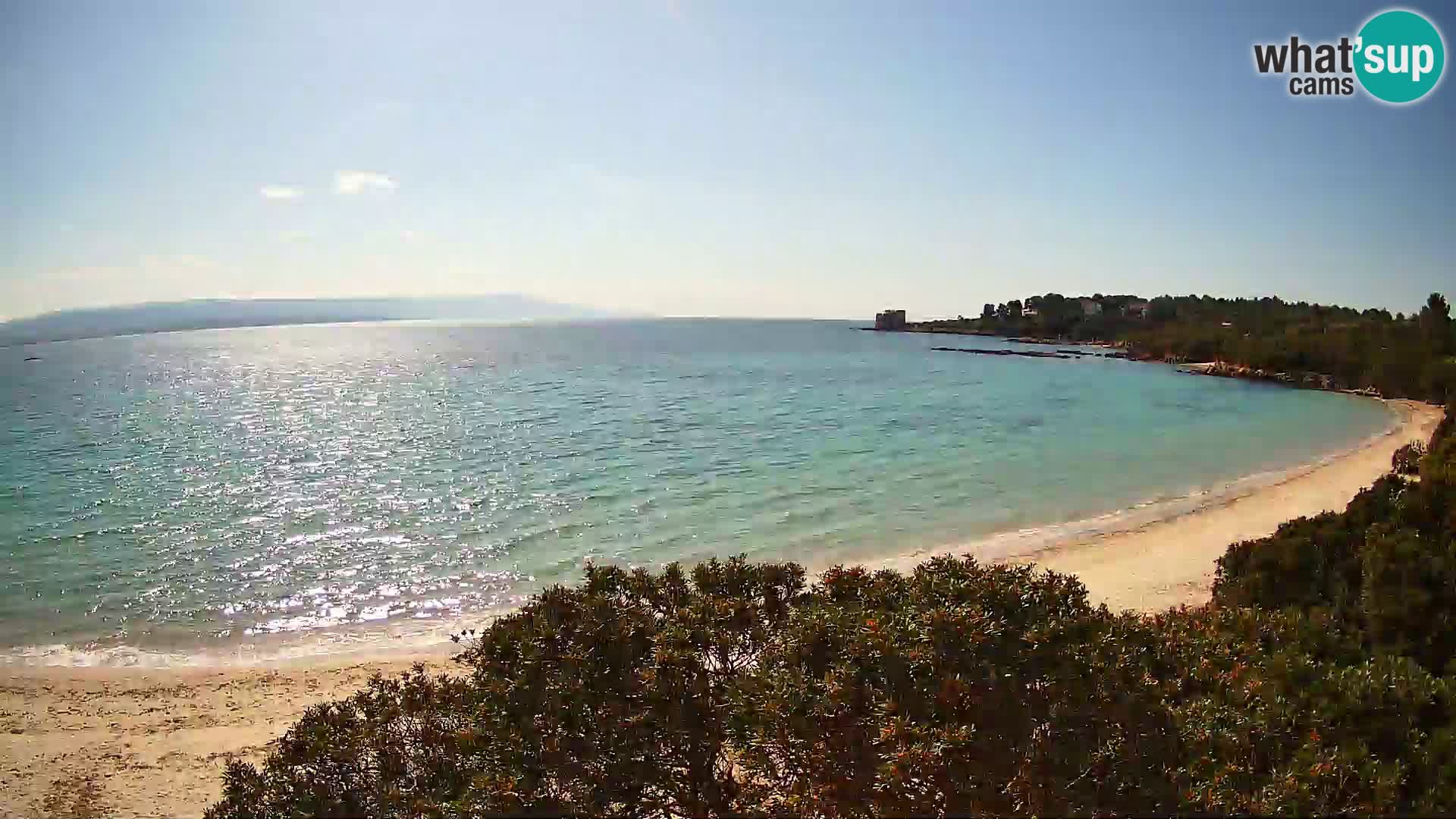 Webcam spiaggia Lazzaretto | Alghero | Sardegna