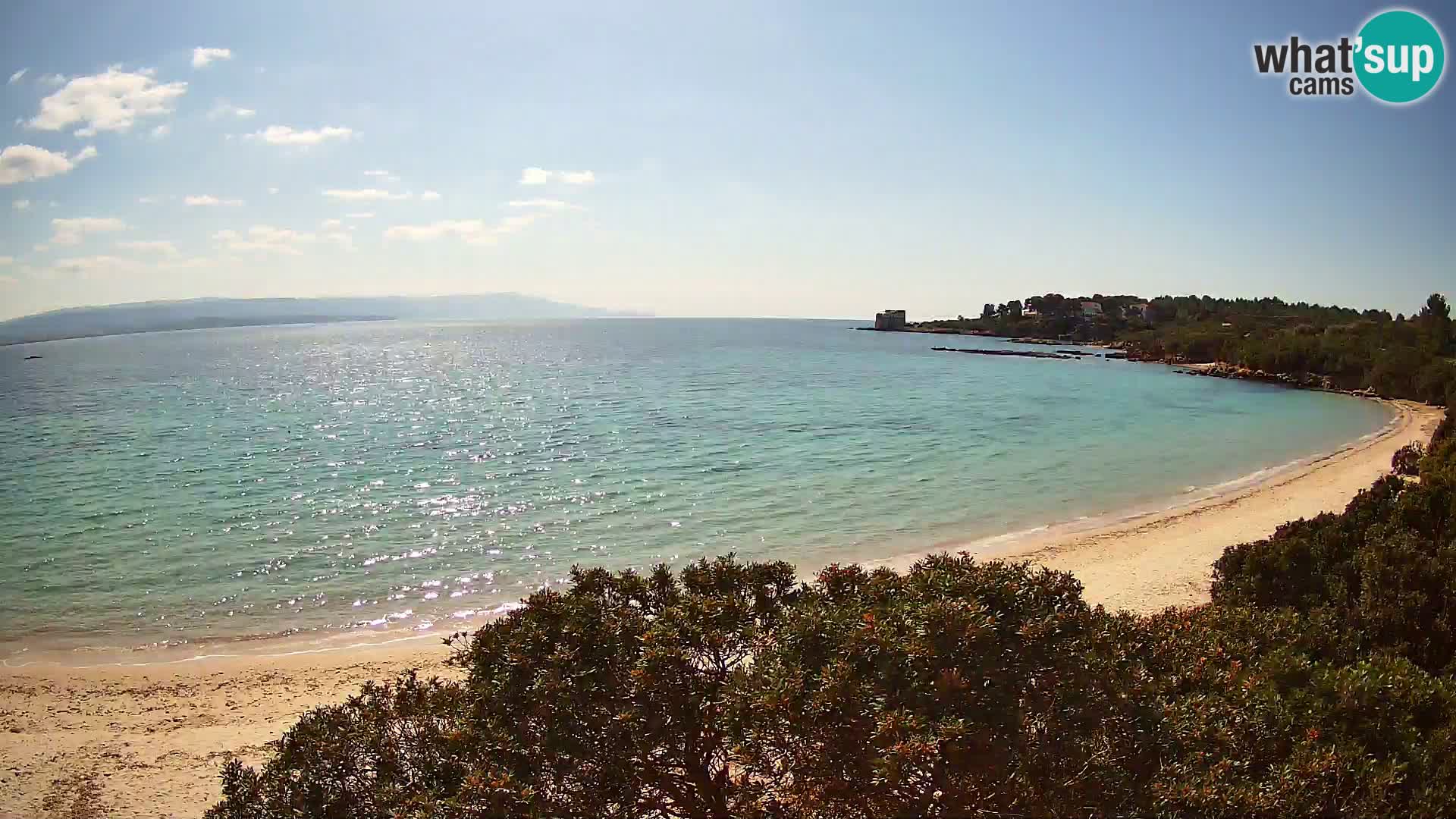 Webcam spiaggia Lazzaretto | Alghero | Sardegna