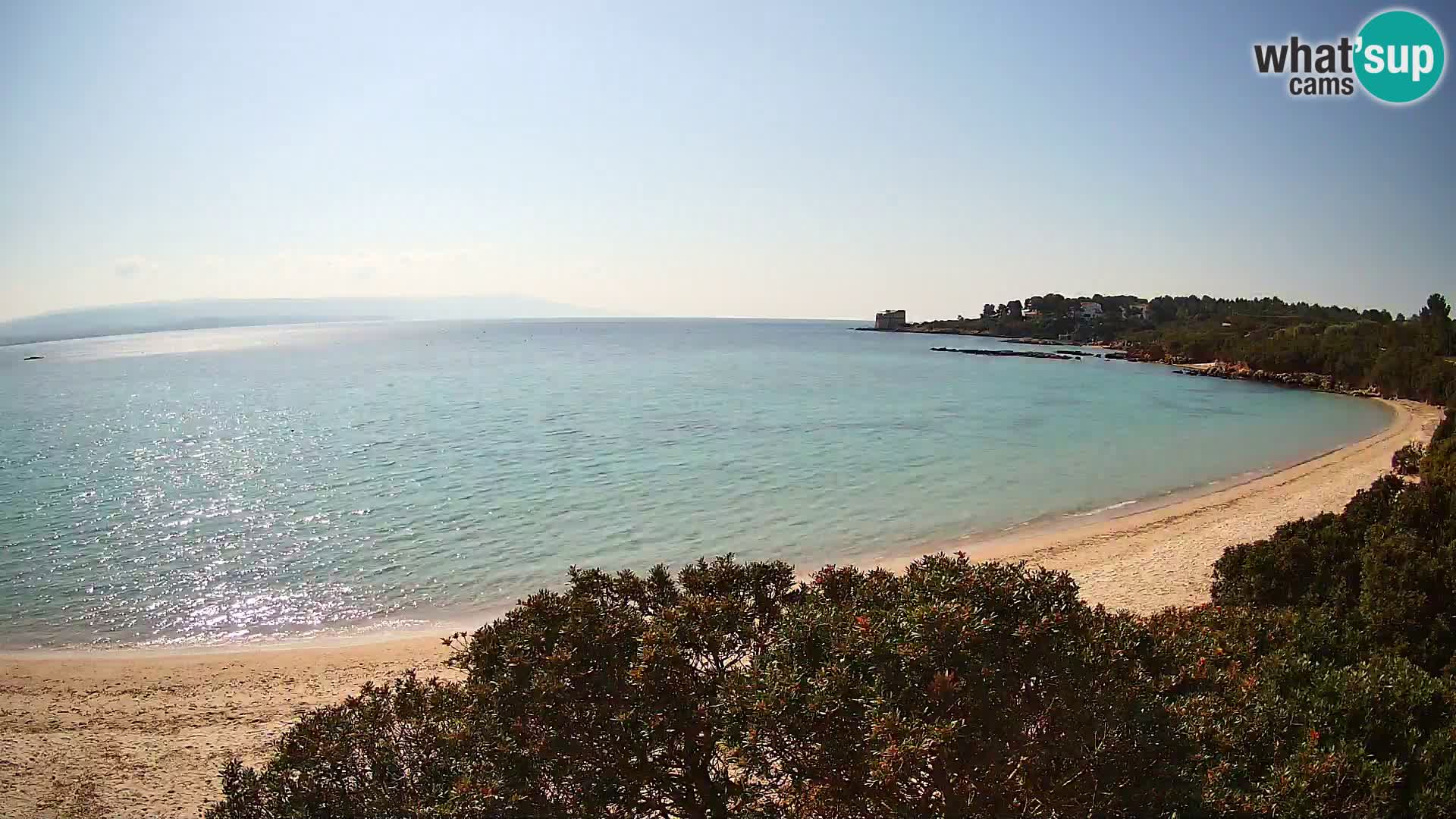 Kamera plaža Lazzaretto | Alghero | Sardinija