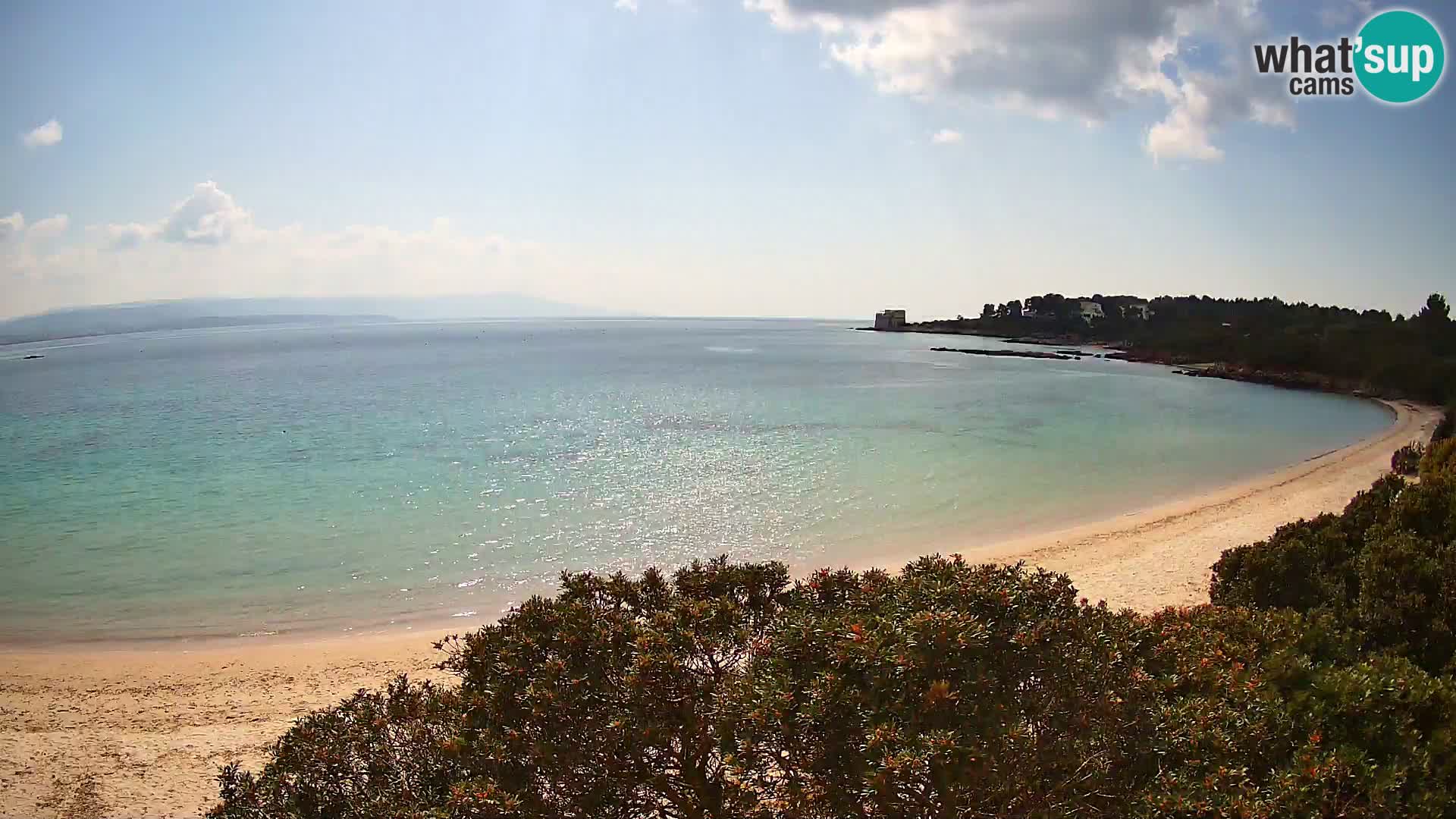 Kamera plaža Lazzaretto | Alghero | Sardinija