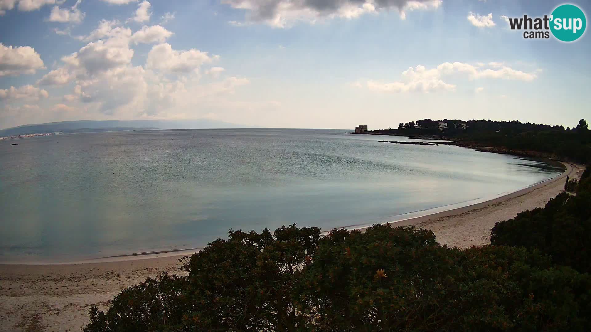 Webcam spiaggia Lazzaretto | Alghero | Sardegna