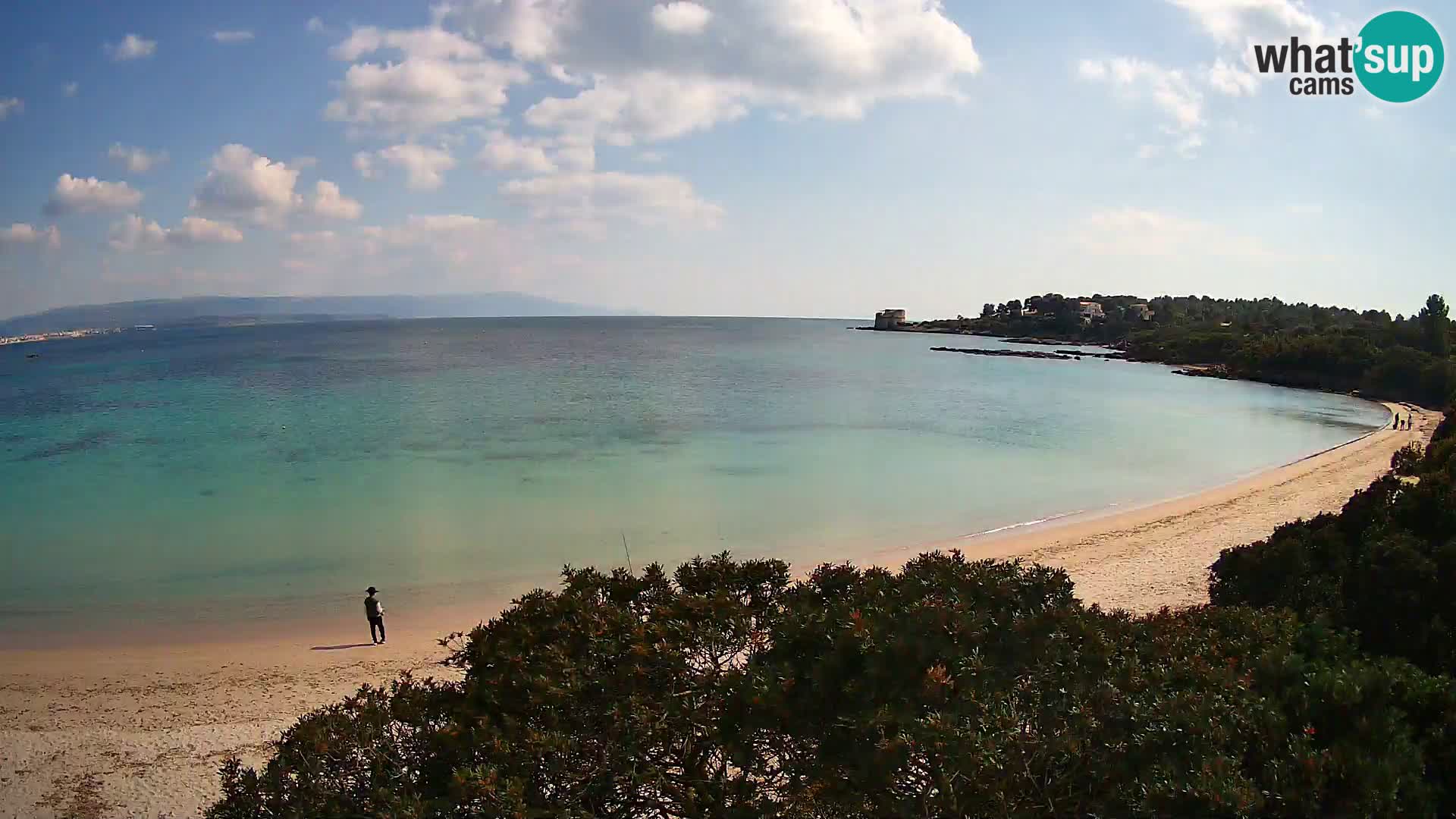 Webcam spiaggia Lazzaretto | Alghero | Sardegna