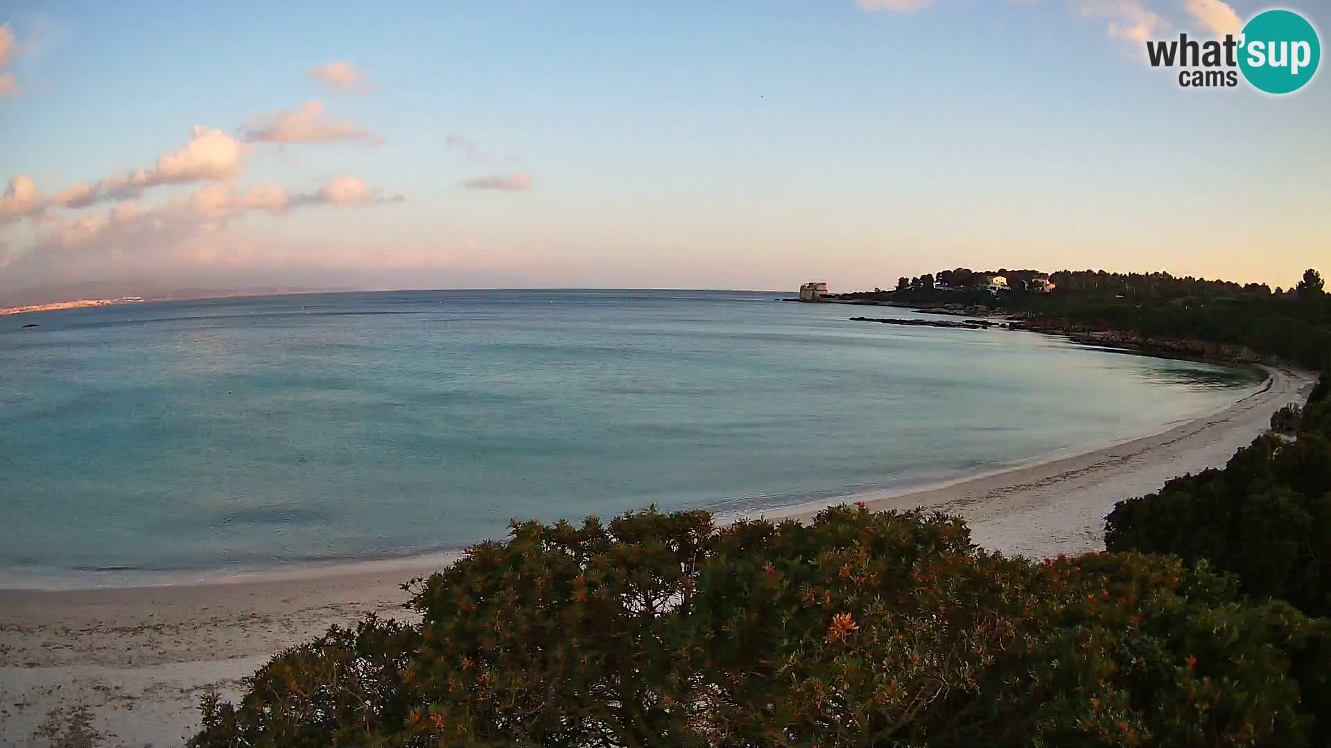 Web kamera plaža Lazzaretto | Alghero | Sardinija