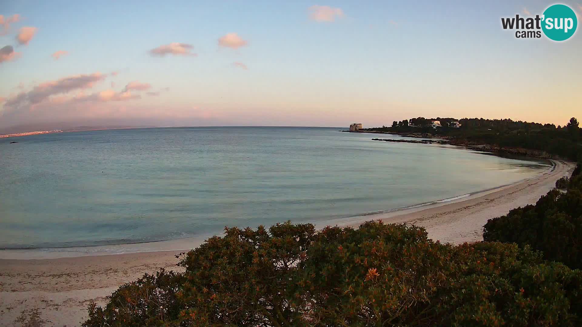 Kamera plaža Lazzaretto | Alghero | Sardinija