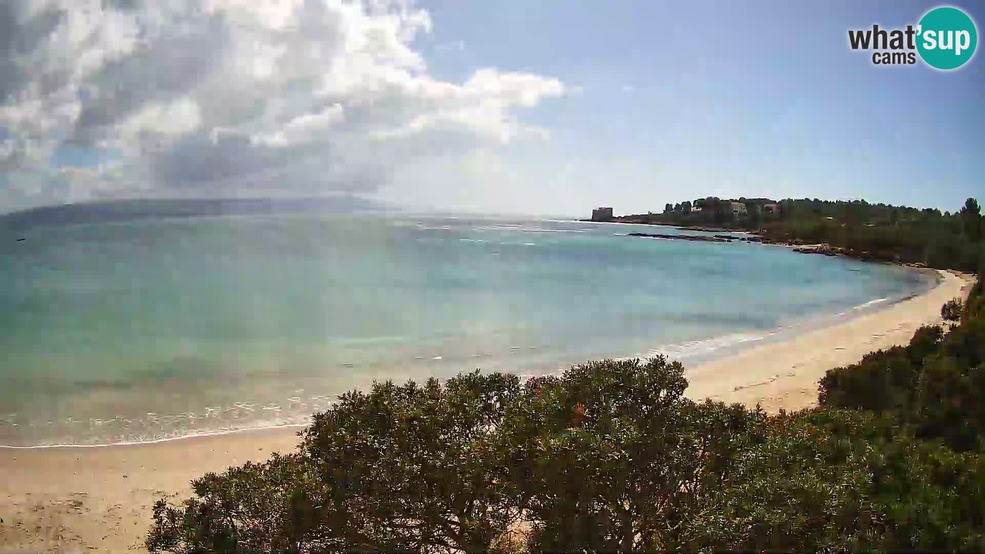 Webcam spiaggia Lazzaretto | Alghero | Sardegna