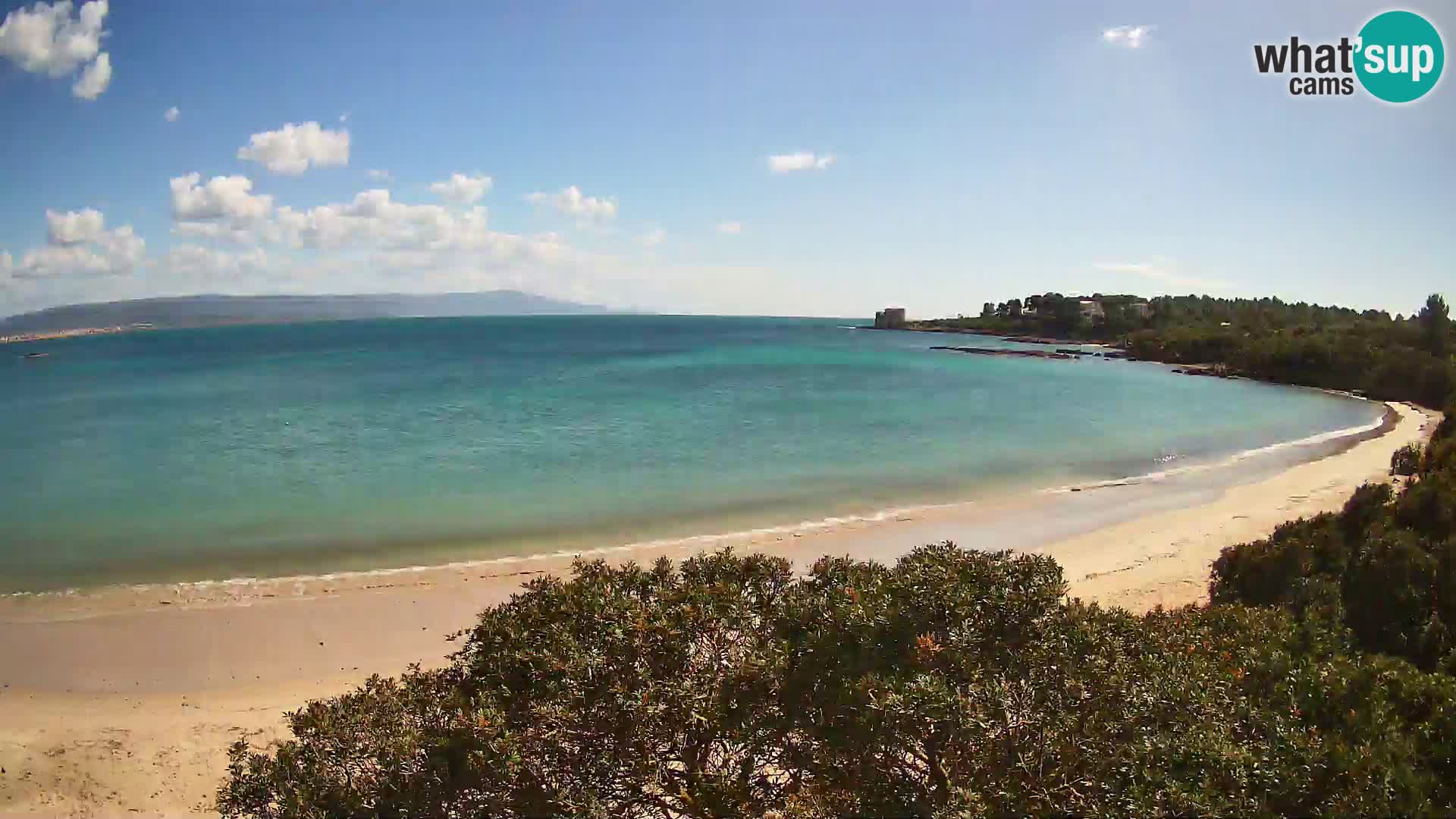 Webcam spiaggia Lazzaretto | Alghero | Sardegna