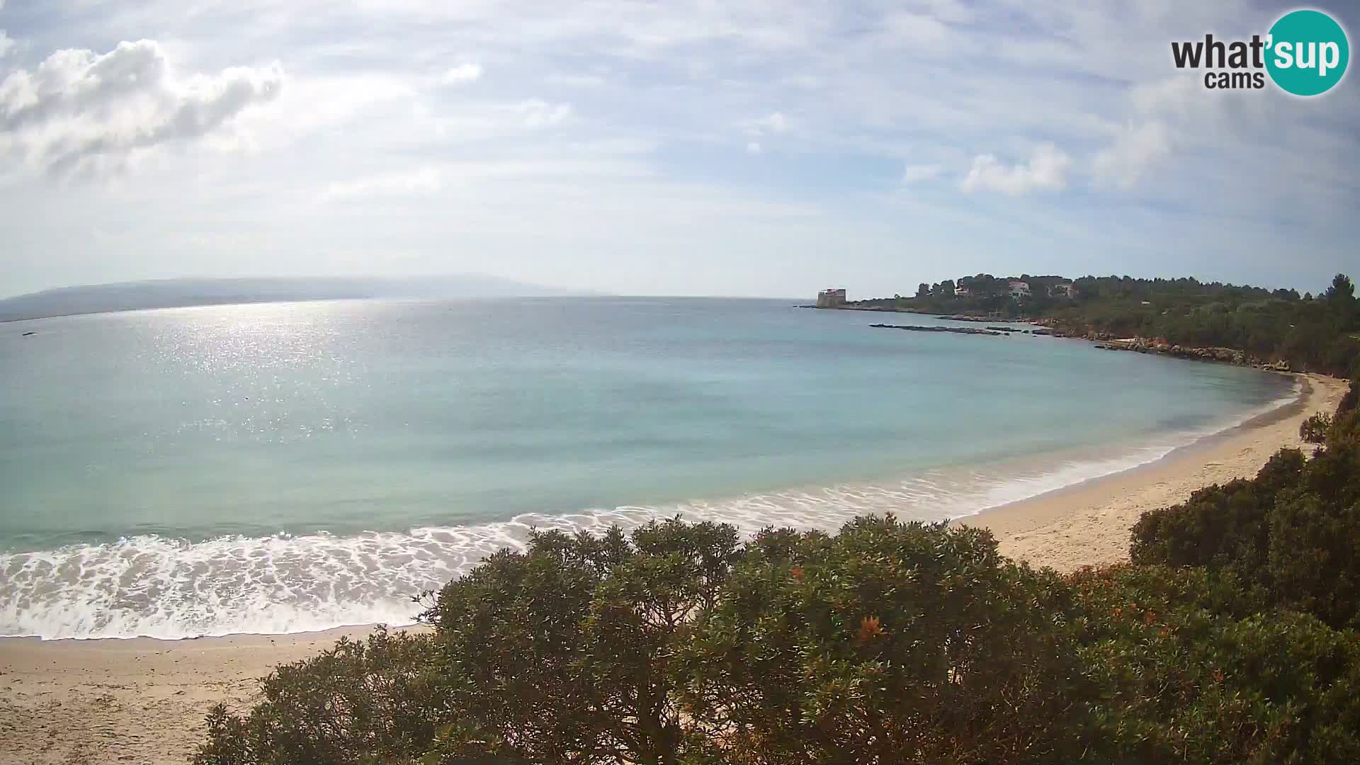 Webcam Lazzaretto Strand | Alghero | Sardinien