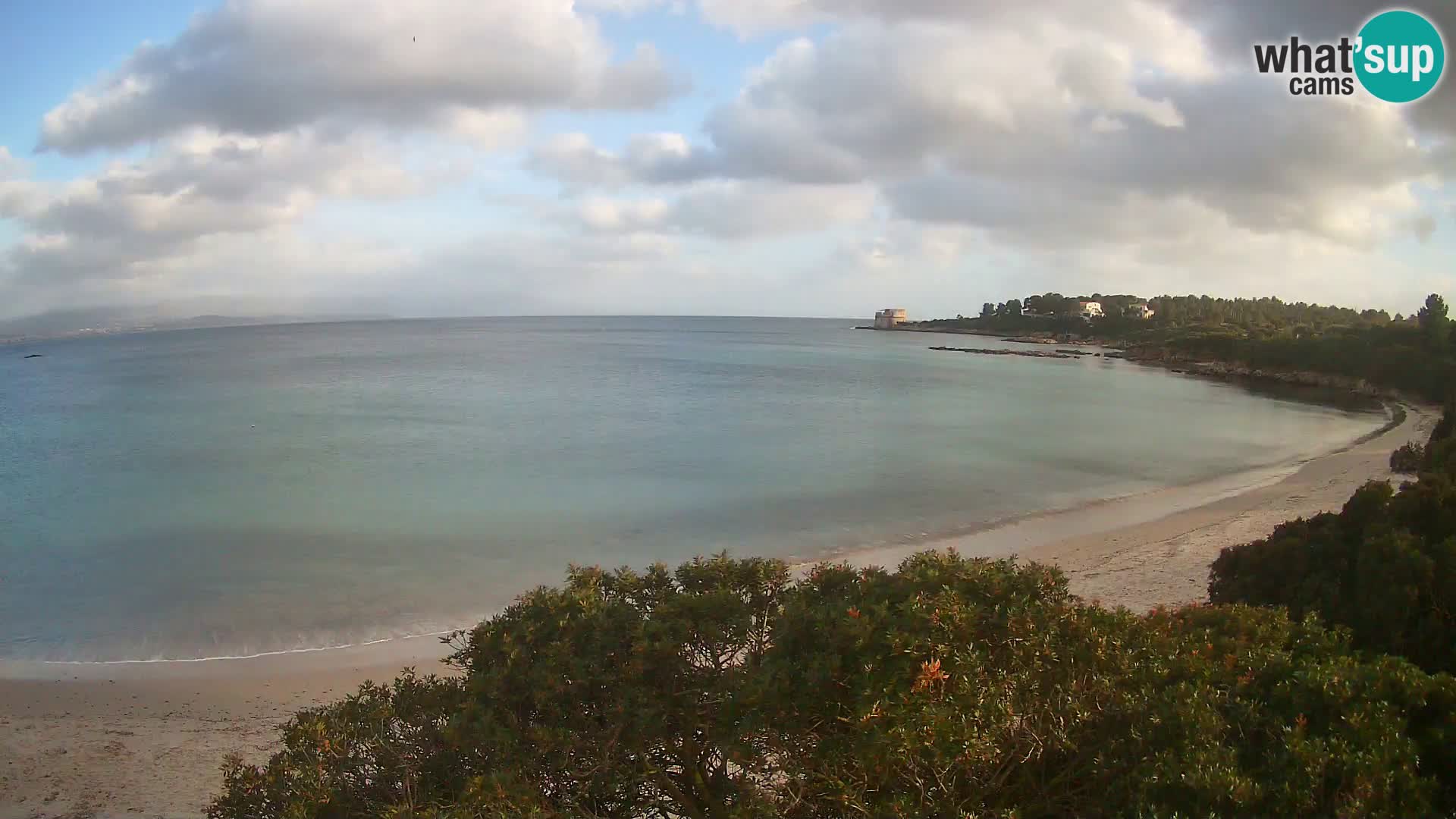 Webcam Lazzaretto Strand | Alghero | Sardinien