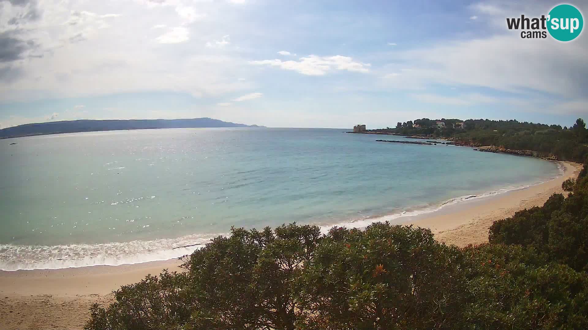 Webcam Lazzaretto Strand | Alghero | Sardinien