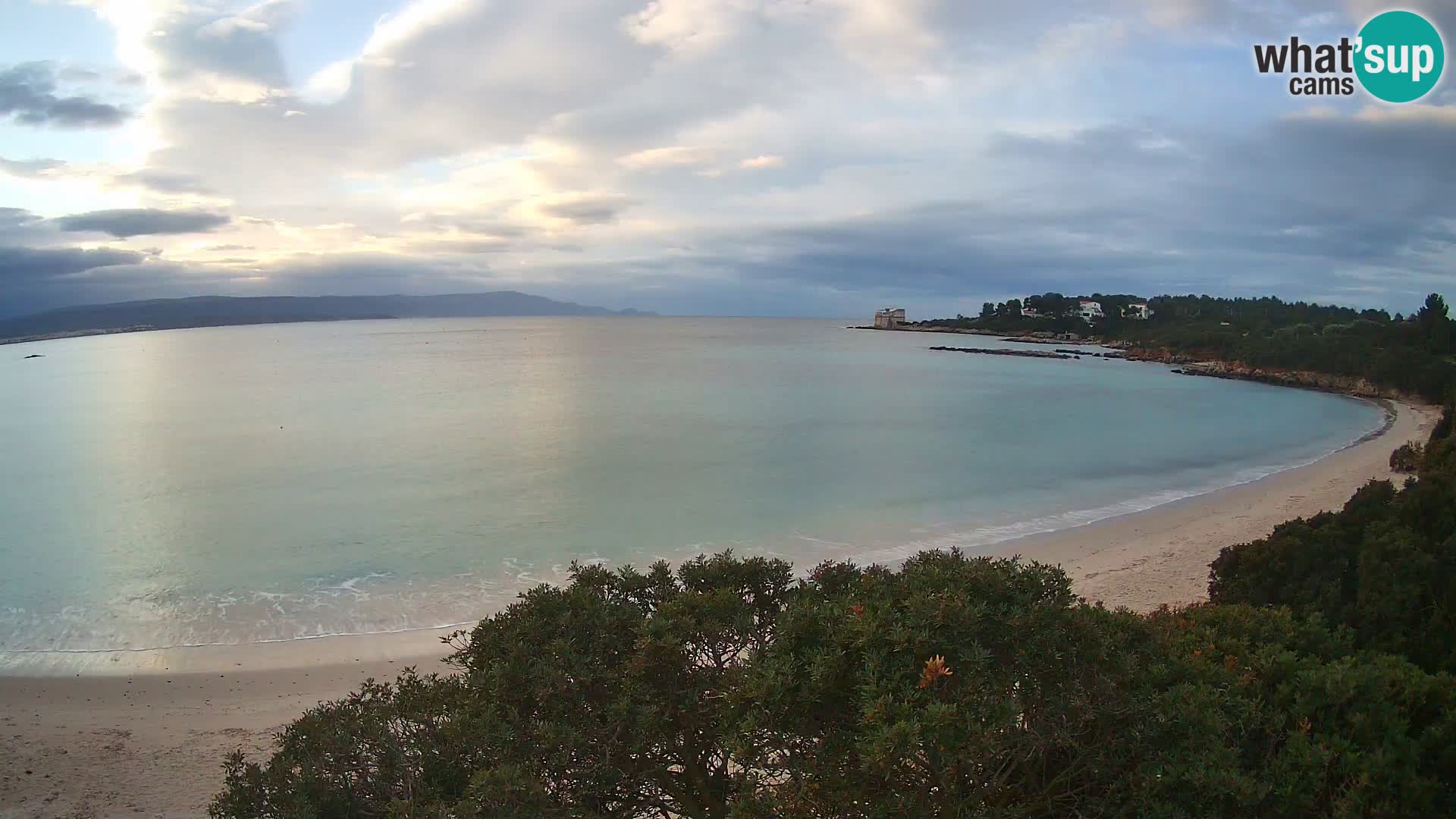 Webcam Lazzaretto beach | Alghero | Sardinia