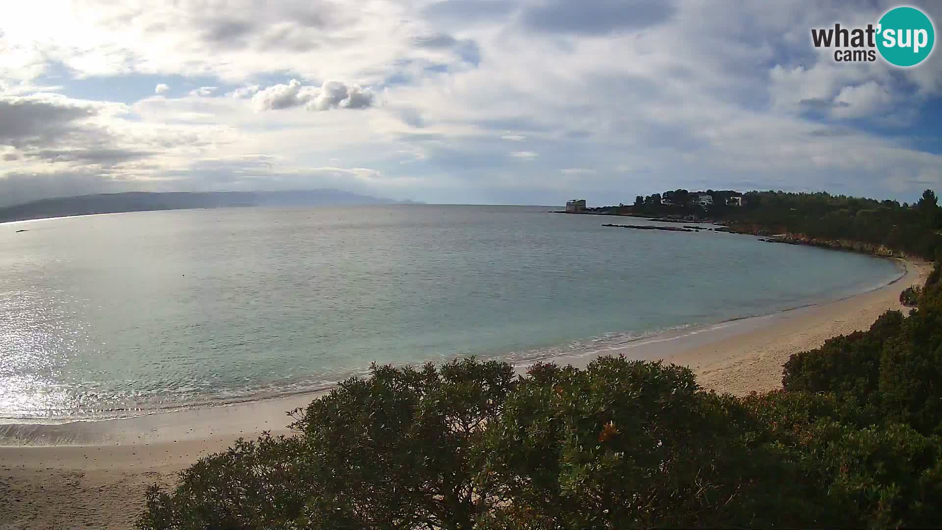 Webcam Lazzaretto Strand | Alghero | Sardinien