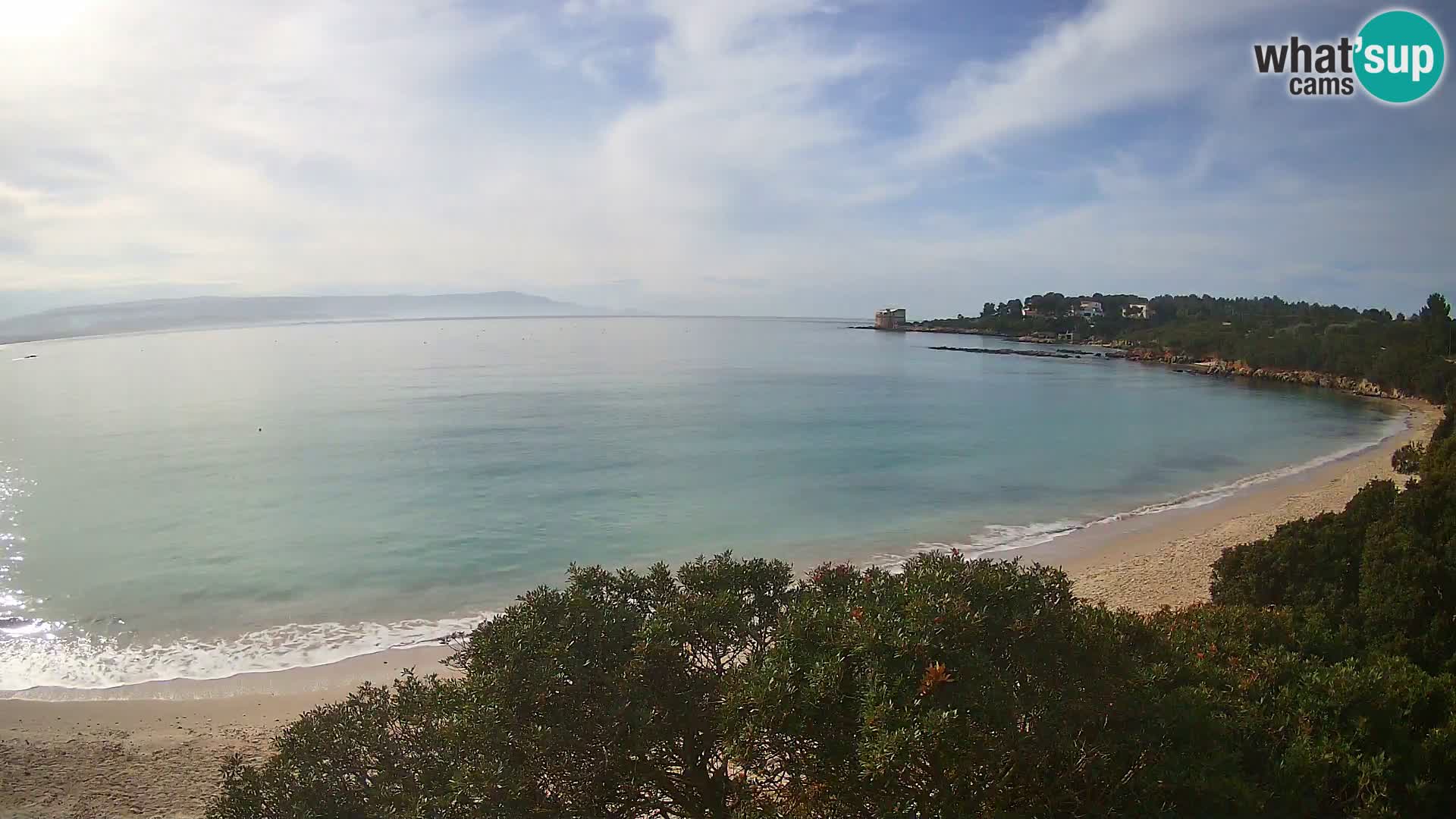 Webcam Lazzaretto beach | Alghero | Sardinia