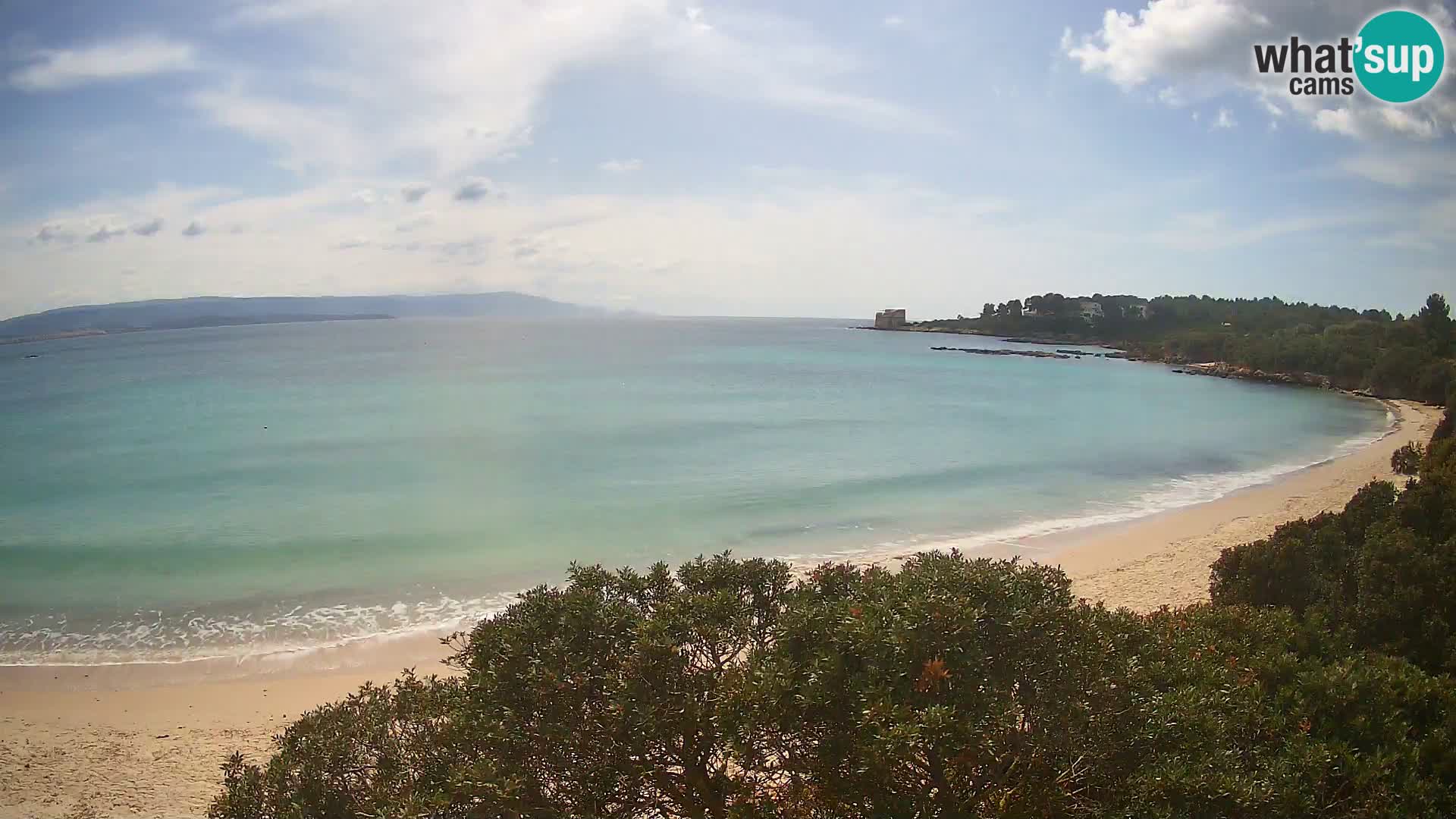 Webcam spiaggia Lazzaretto | Alghero | Sardegna