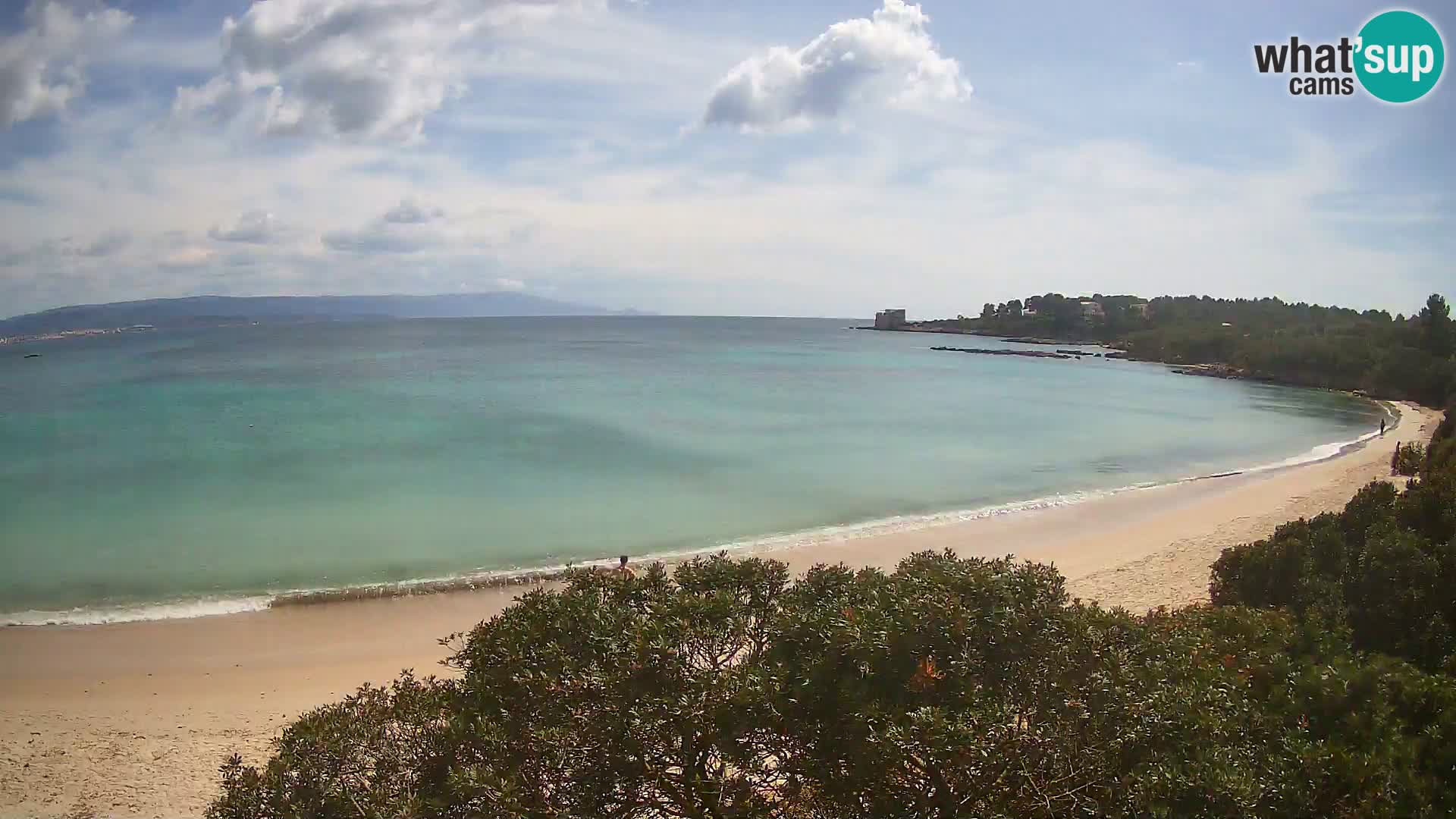Webcam spiaggia Lazzaretto | Alghero | Sardegna