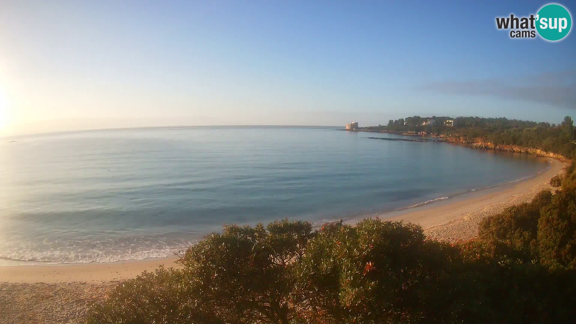 Webcam Lazzaretto beach | Alghero | Sardinia
