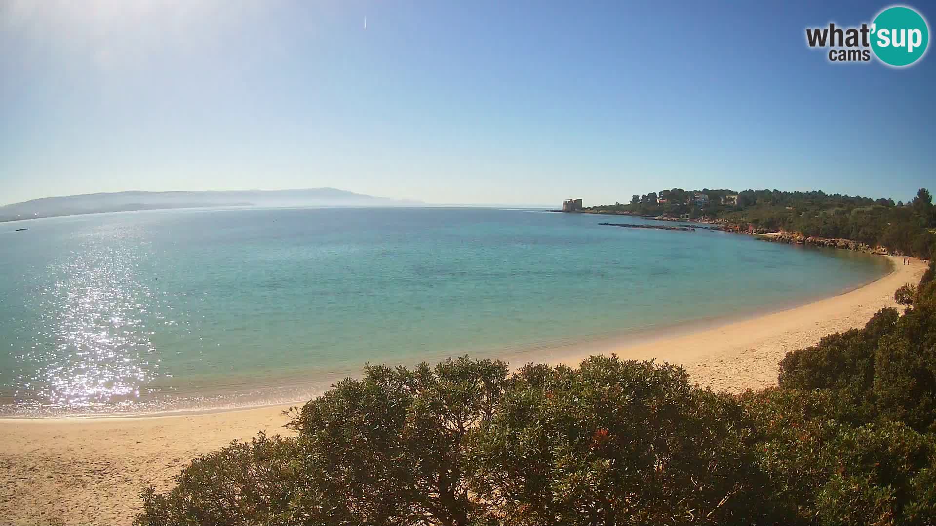 Webcam spiaggia Lazzaretto | Alghero | Sardegna