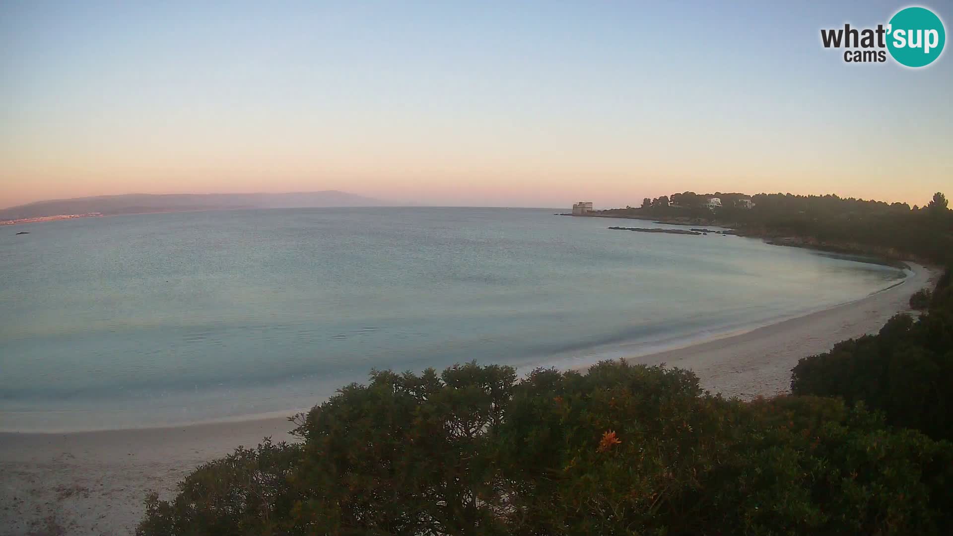 Webcam Lazzaretto beach | Alghero | Sardinia