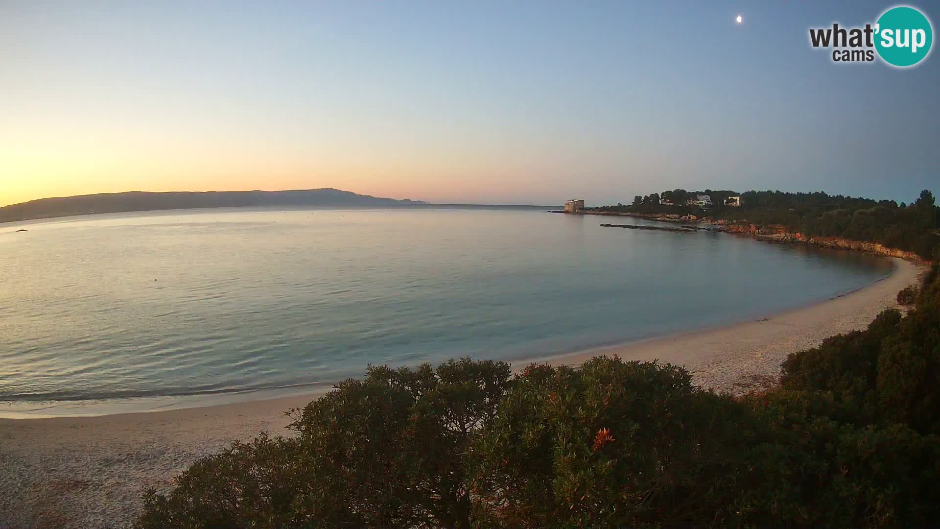 Webcam Lazzaretto Strand | Alghero | Sardinien