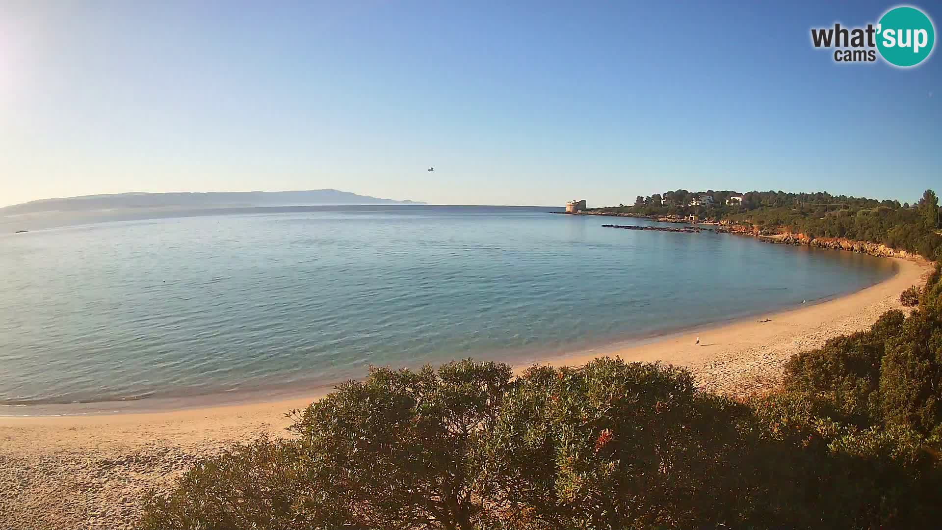 Webcam spiaggia Lazzaretto | Alghero | Sardegna