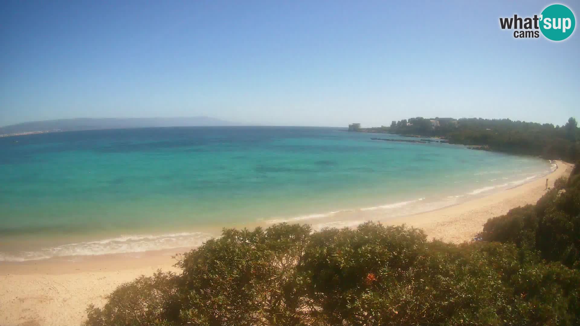 Webcam spiaggia Lazzaretto | Alghero | Sardegna