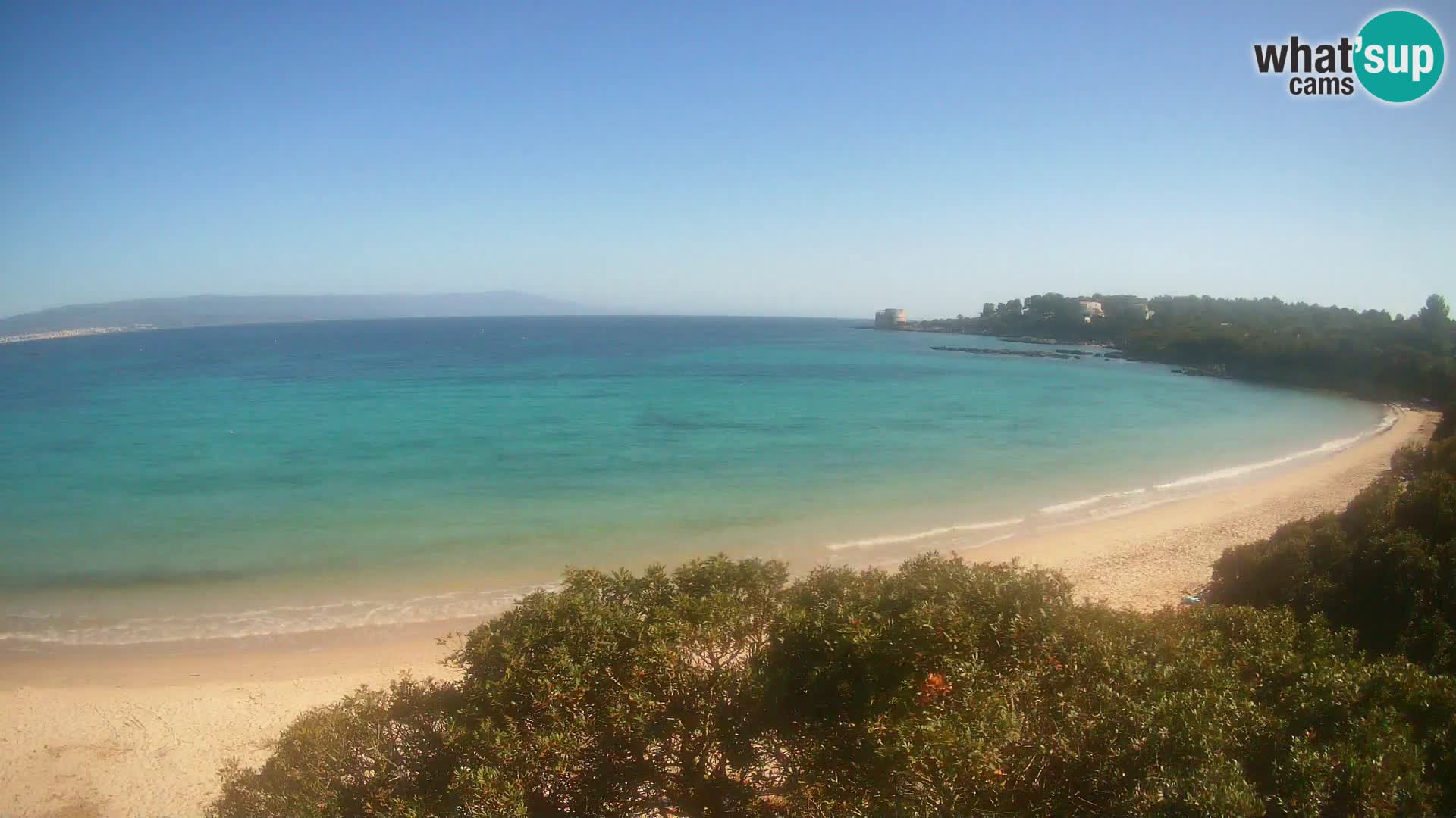Webcam spiaggia Lazzaretto | Alghero | Sardegna