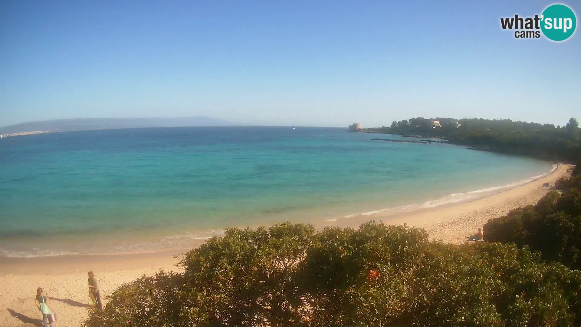 Webcam Lazzaretto beach | Alghero | Sardinia