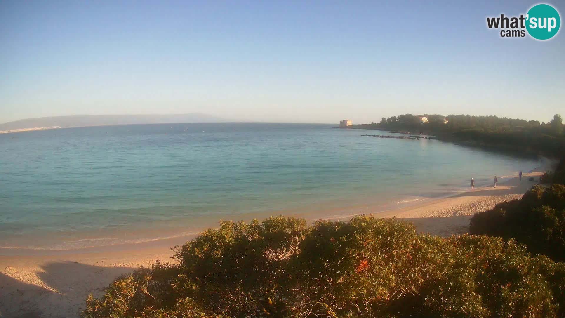 Webcam spiaggia Lazzaretto | Alghero | Sardegna