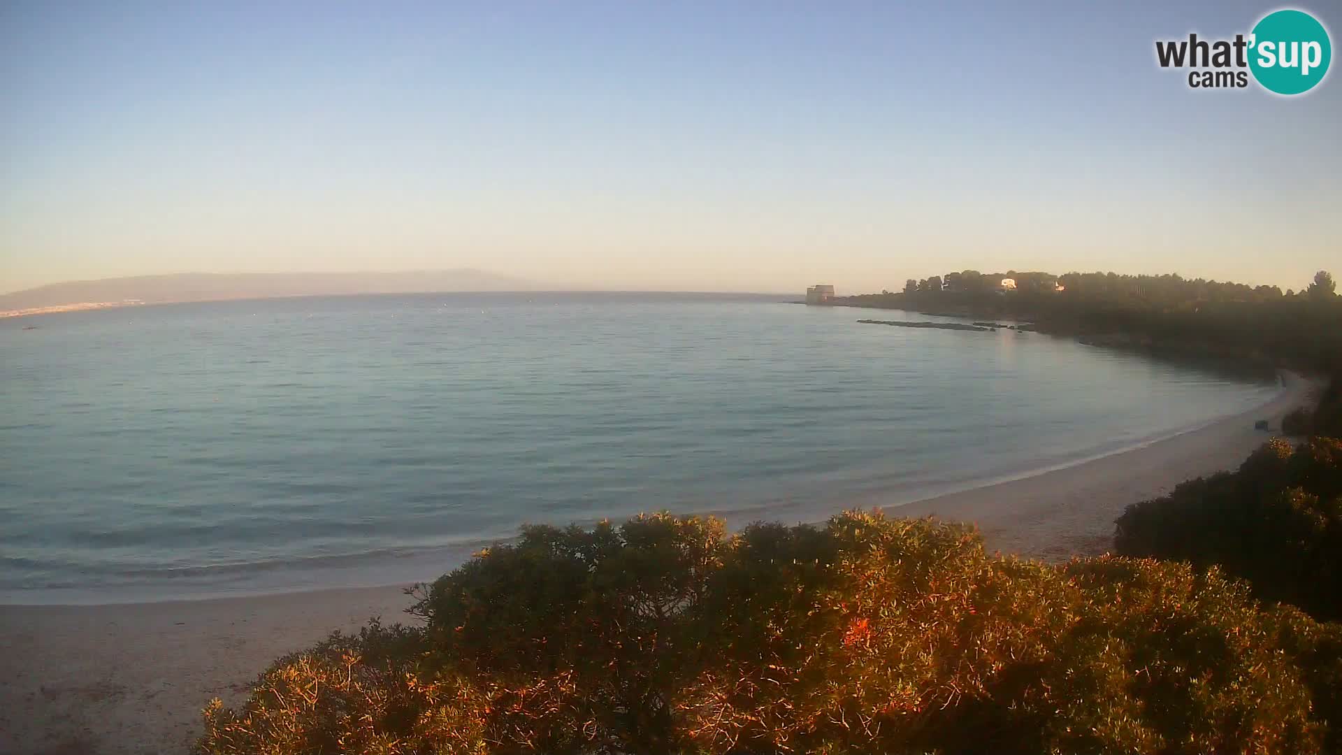 Kamera plaža Lazzaretto | Alghero | Sardinija