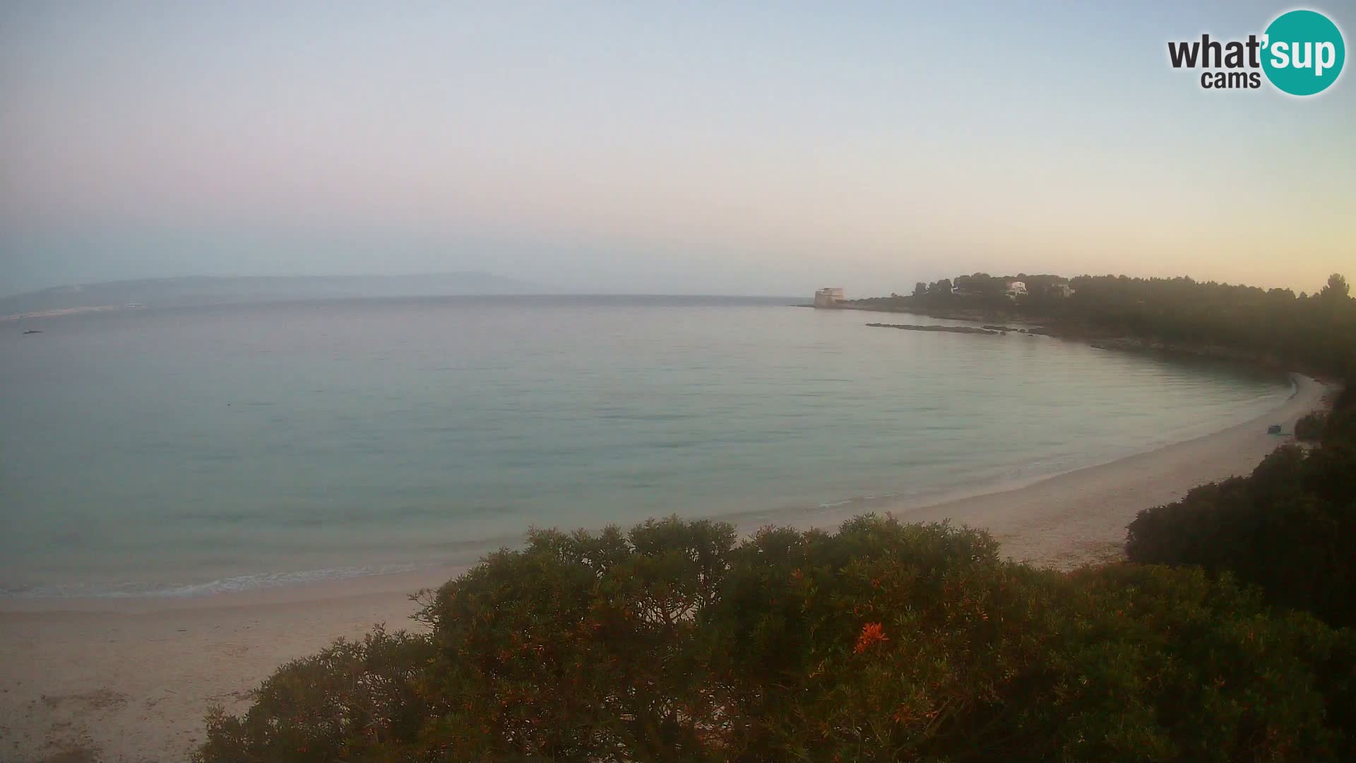 Plage Lazzaretto livecam | Alghero | Sardaigne