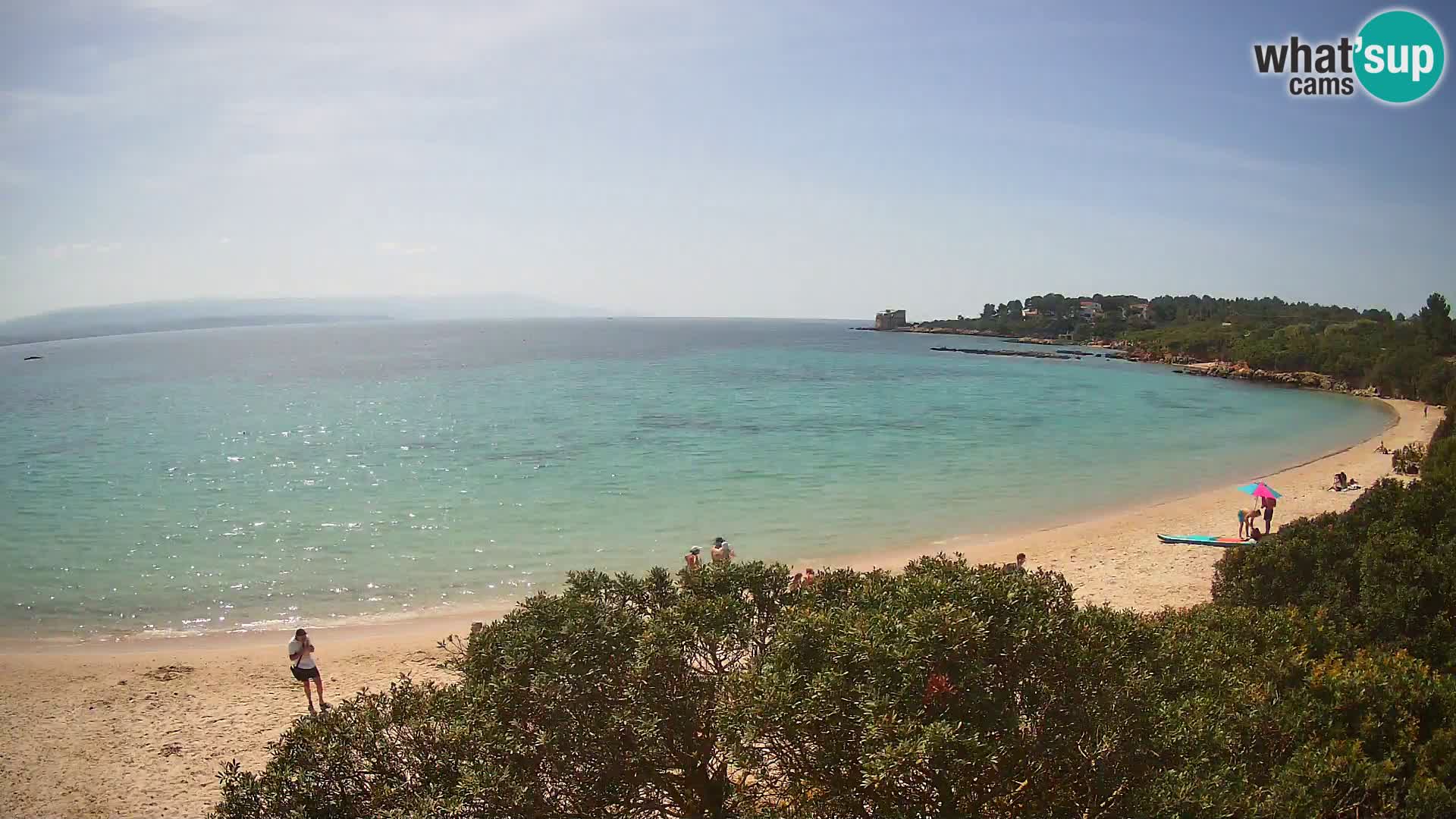 Webcam spiaggia Lazzaretto | Alghero | Sardegna