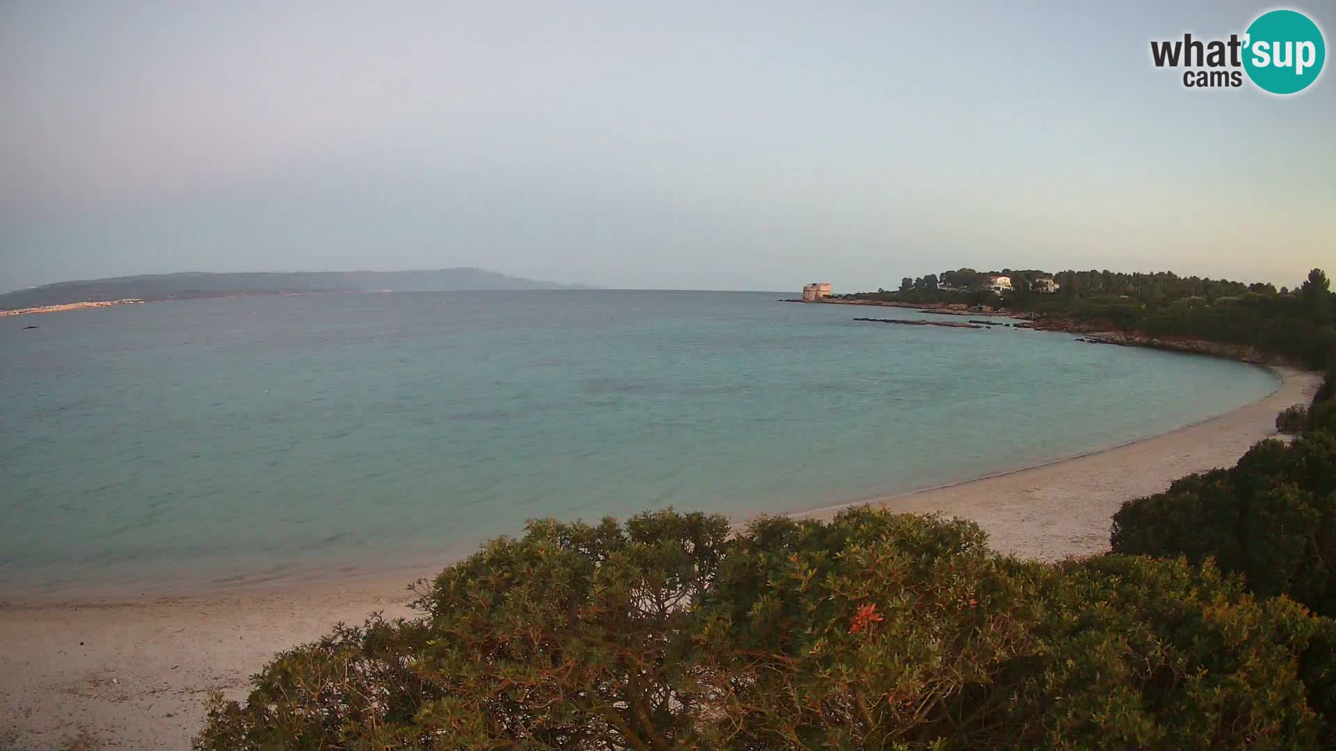 Plage Lazzaretto livecam | Alghero | Sardaigne