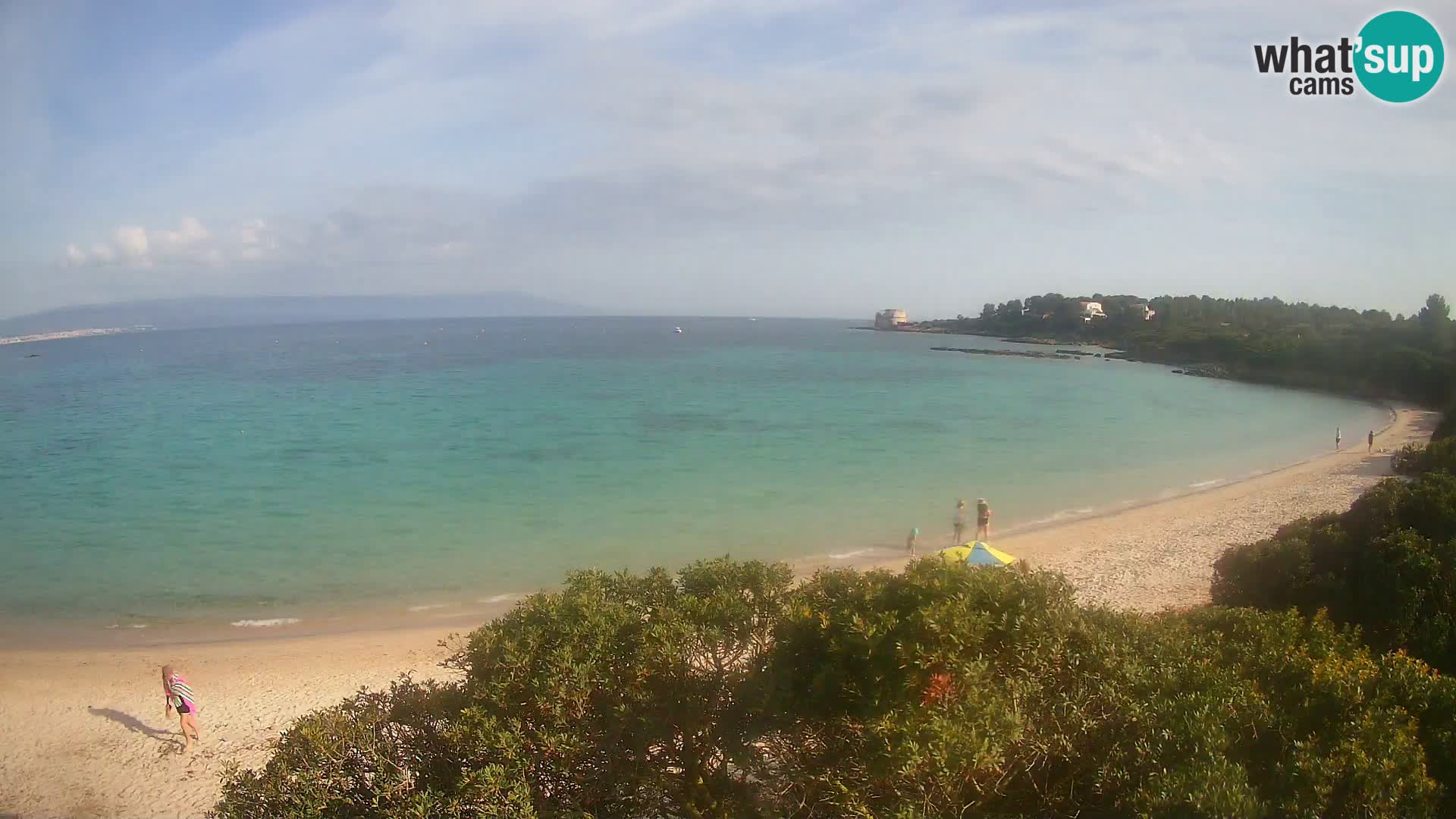 Webcam Lazzaretto beach | Alghero | Sardinia