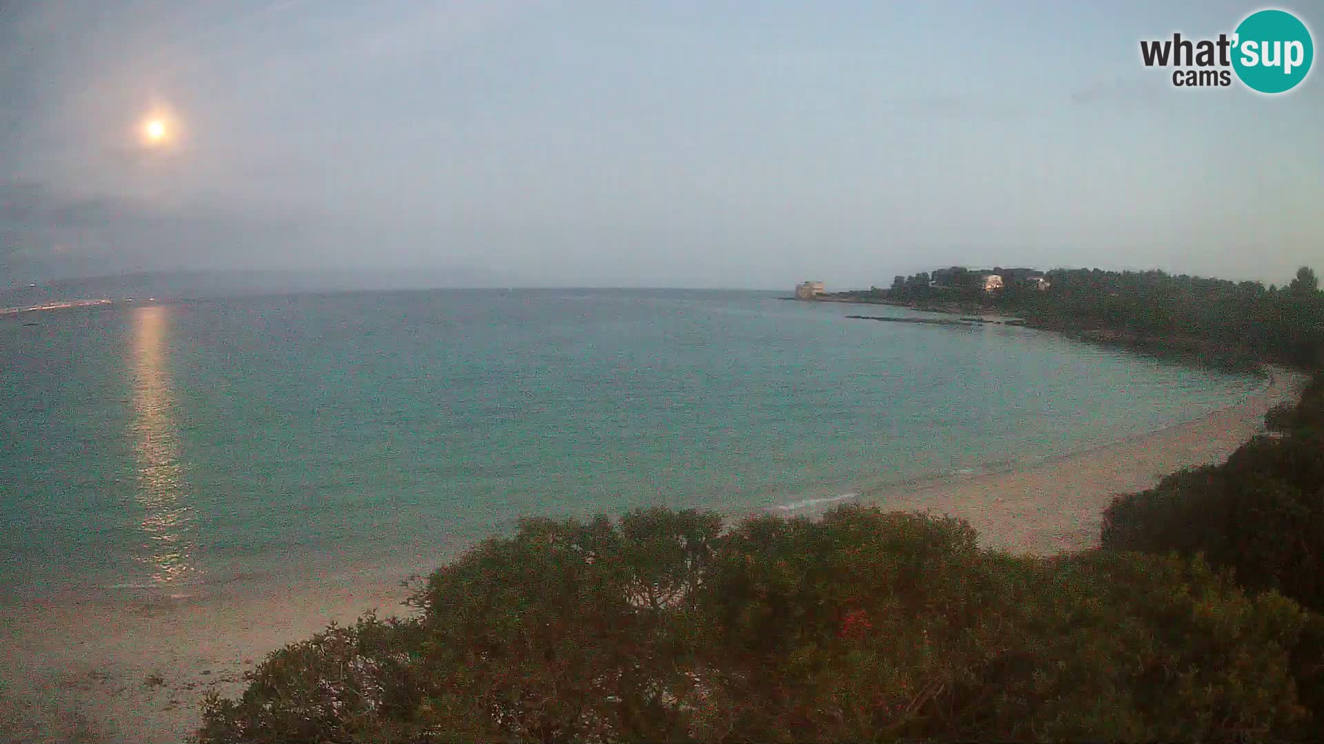 Plage Lazzaretto livecam | Alghero | Sardaigne